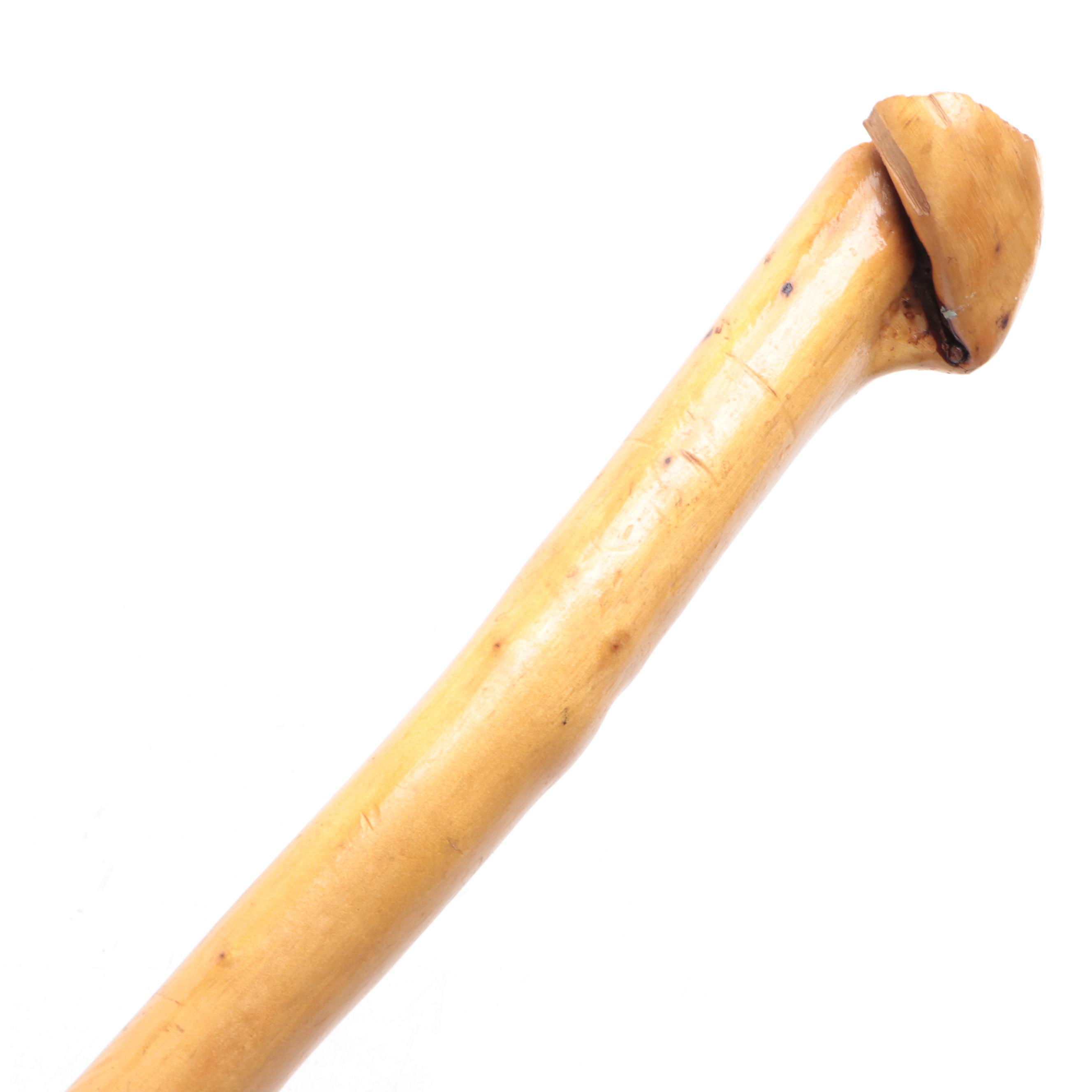 Vine Wrapped Walking Stick