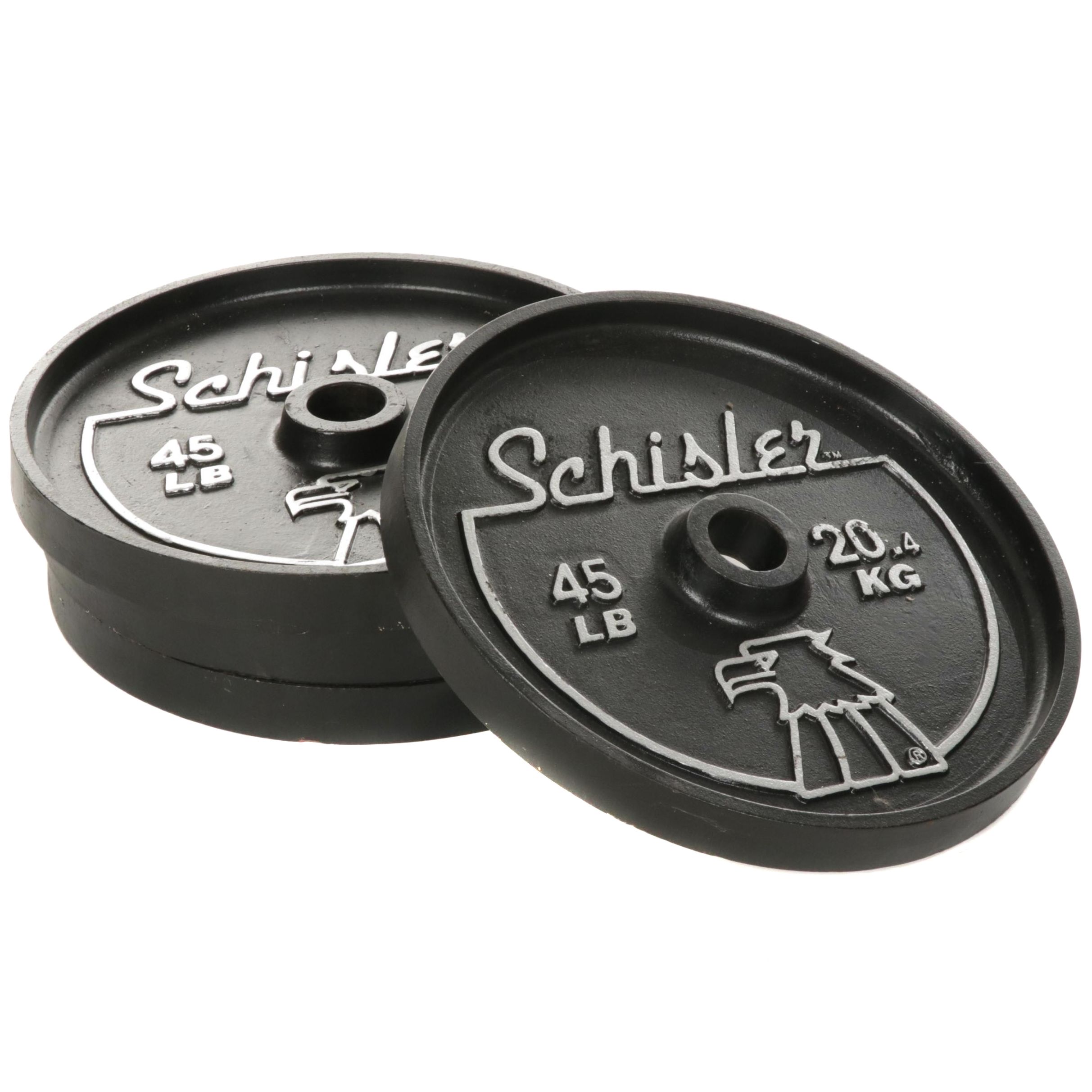 Schisler Standard Grip 45Lbs. Barbell Weight Plates