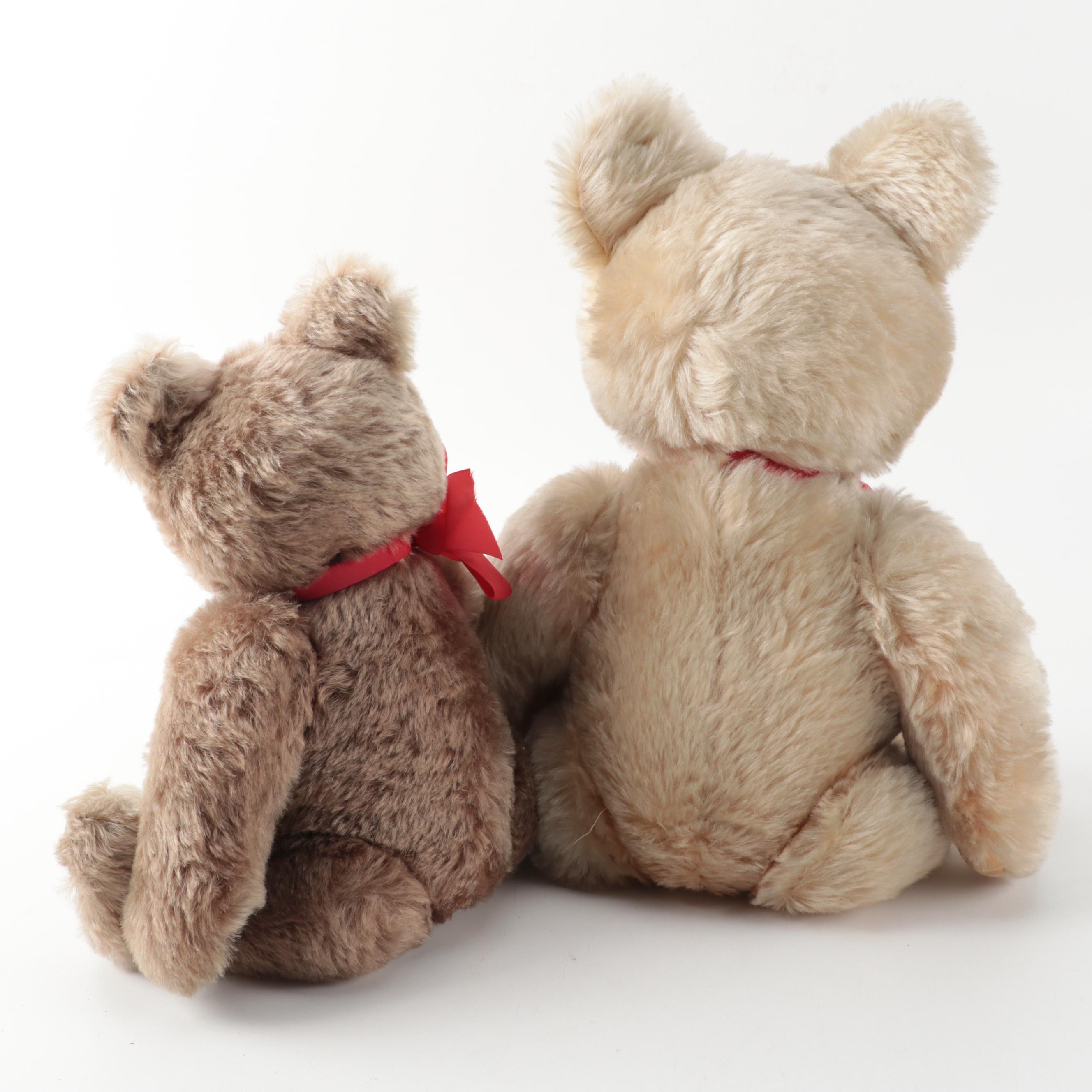 Steiff "Original Teddybär" and "Strong Bear" Jointed Mohair Bears