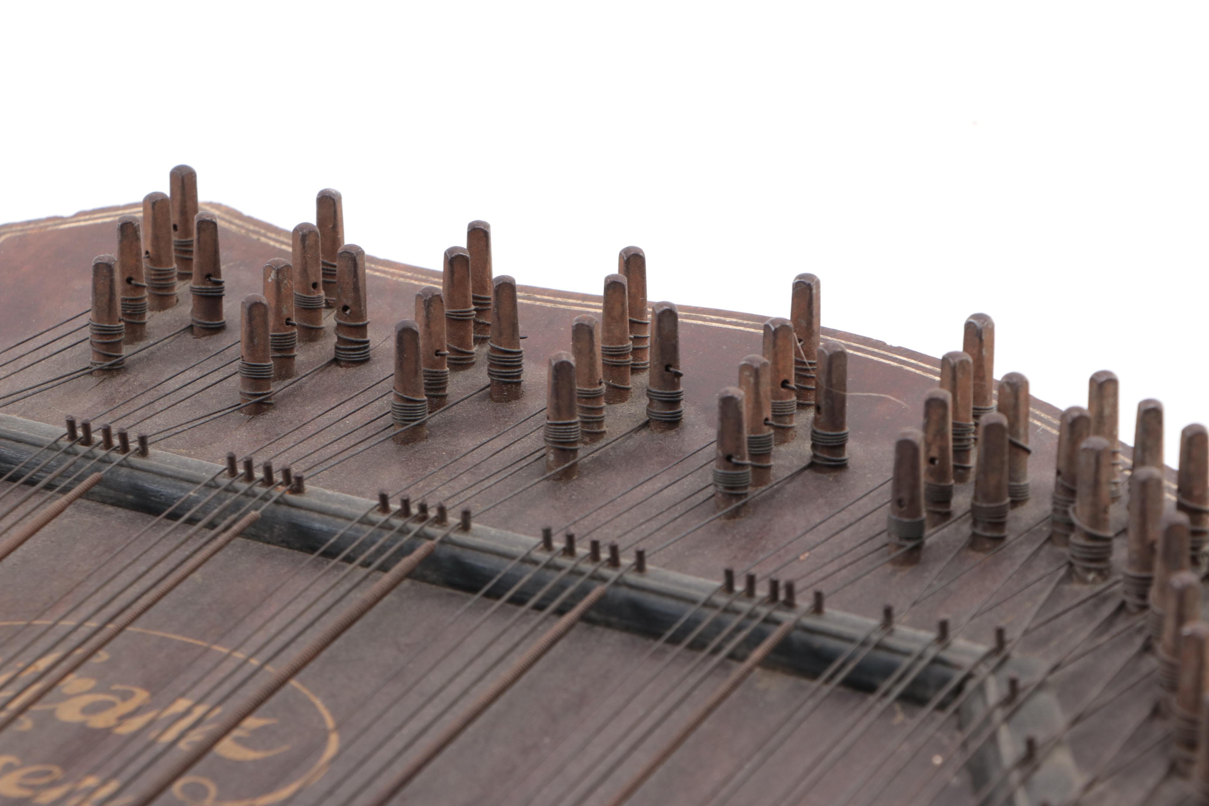 Renfranz Essen Mandolin Chord Zither, Early 20th Century