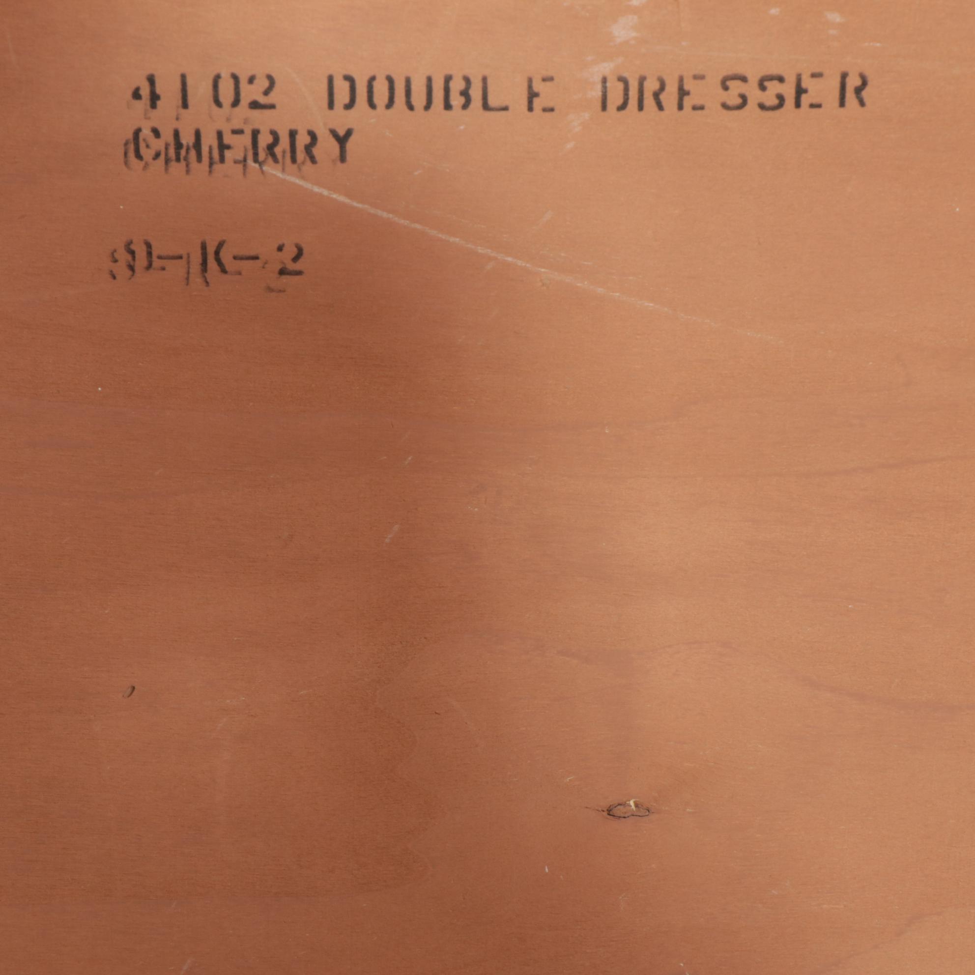 Hungerford Memphis Chippendale Style Cherry Dresser and Chest of Drawers