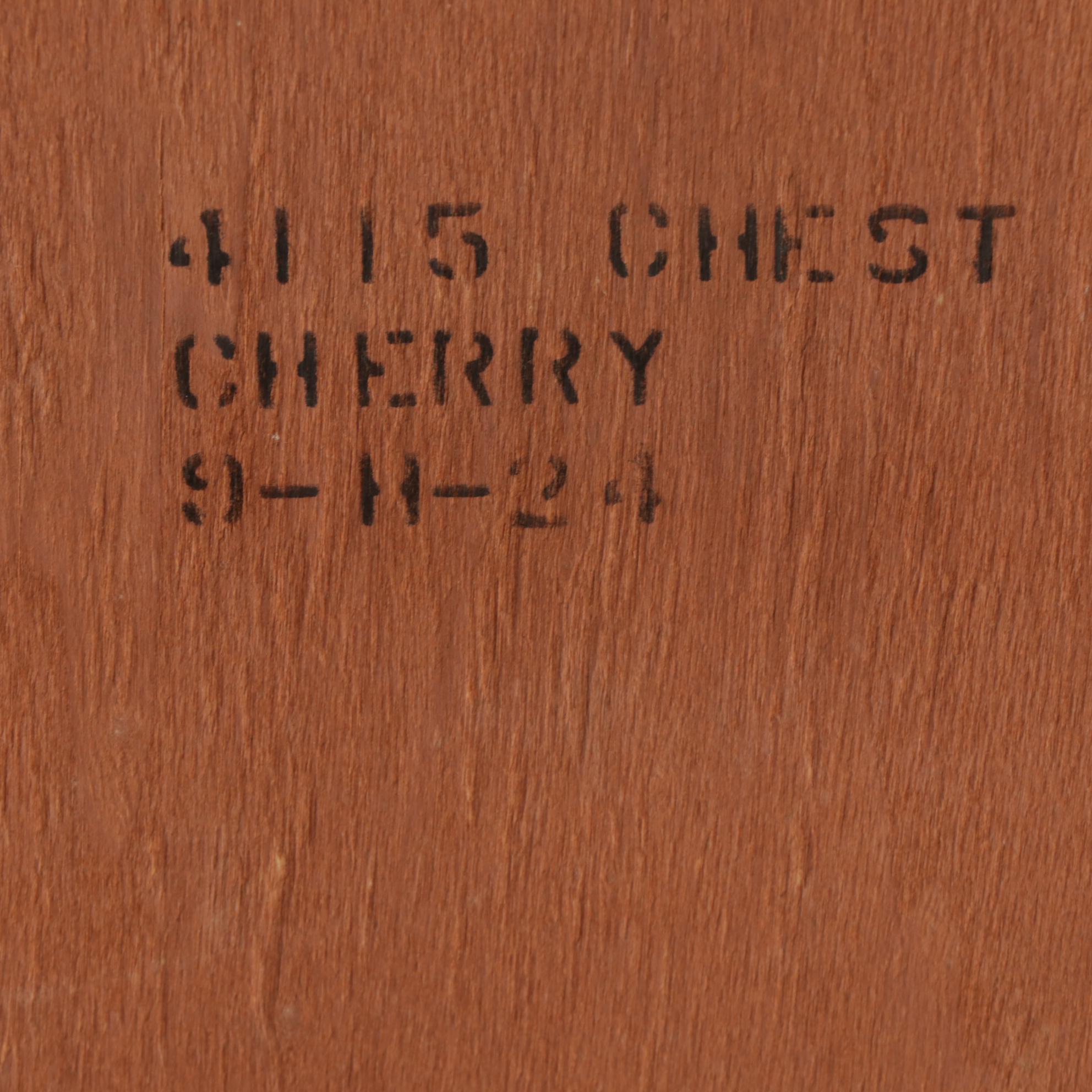 Hungerford Memphis Chippendale Style Cherry Dresser and Chest of Drawers