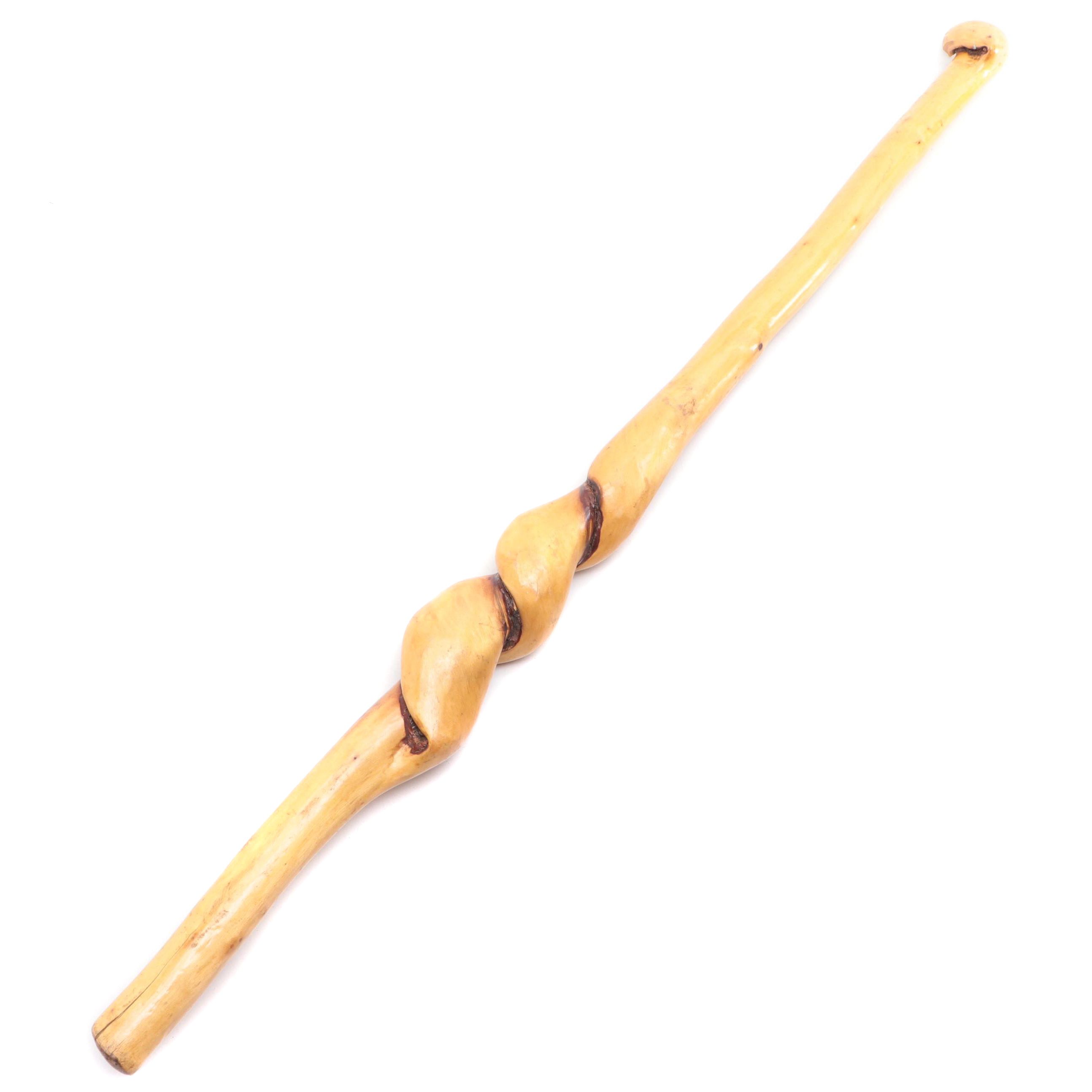 Vine Wrapped Walking Stick