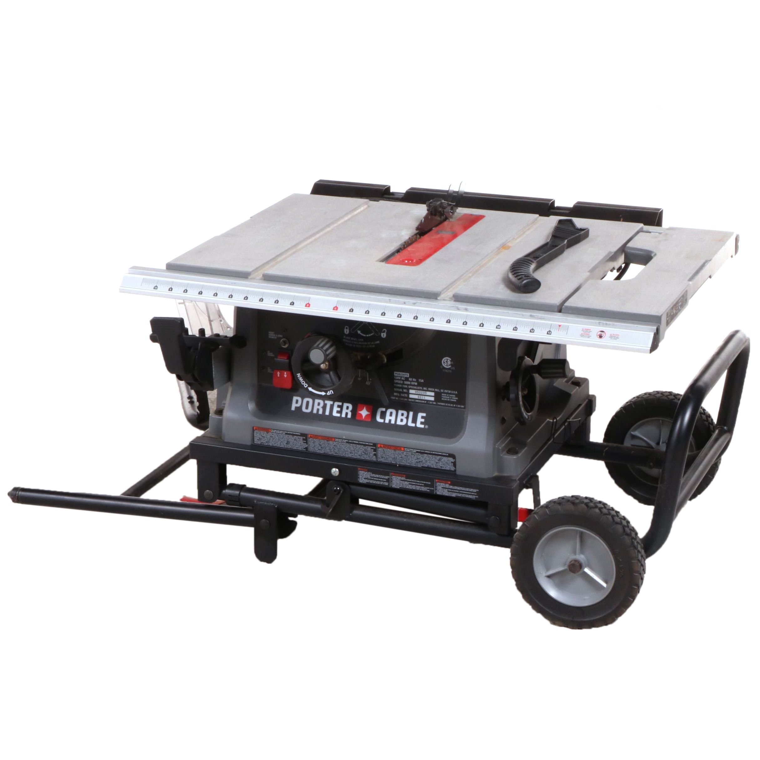 Porter-Cable Portable Table Saw, Contemporary