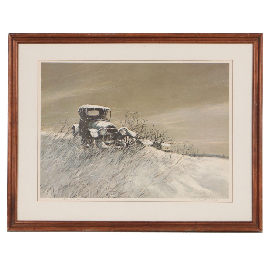 Robert Fabe Offset Lithograph "Dawn Light"