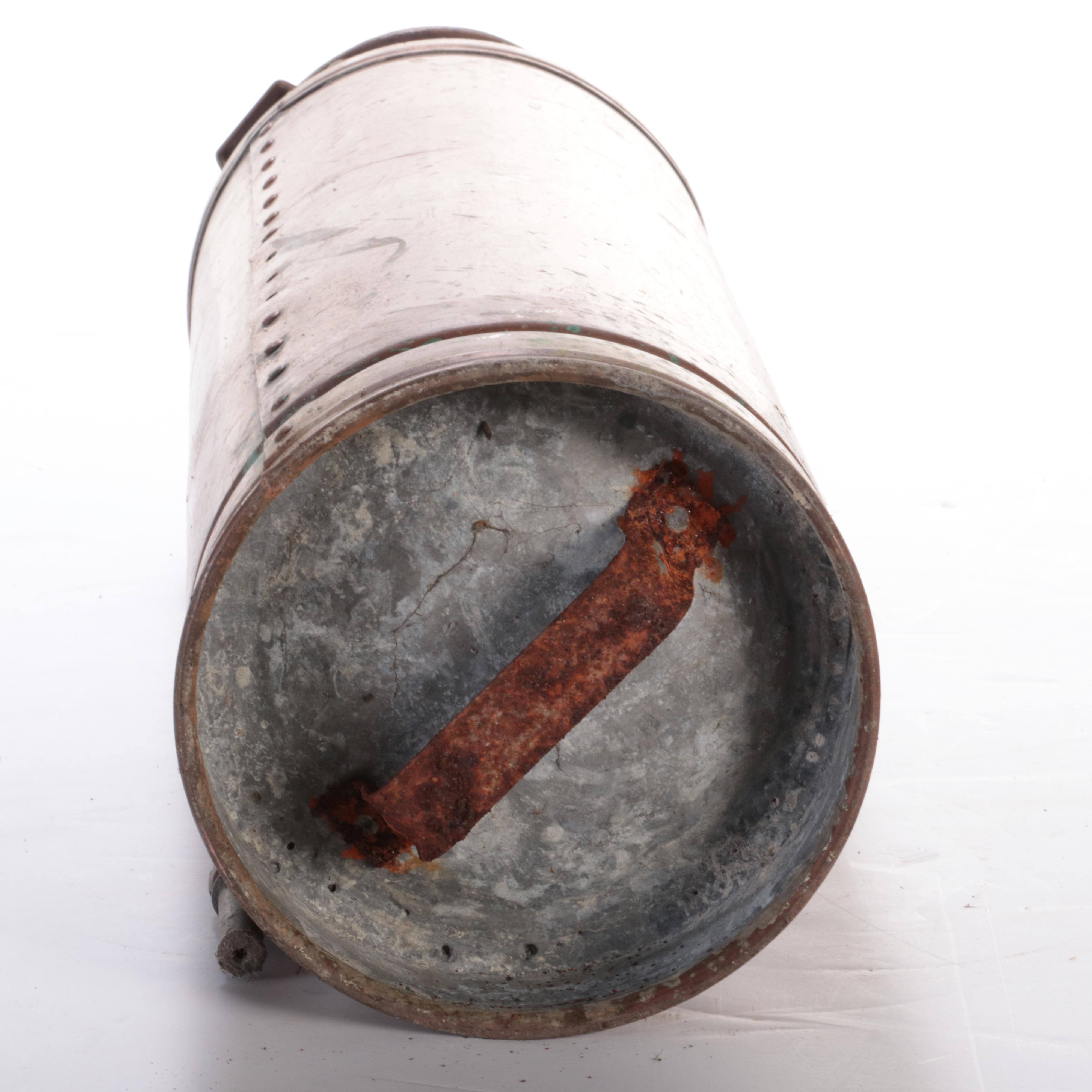 Red Star Copper Fire Extinguisher, Early to Mid-20th Century