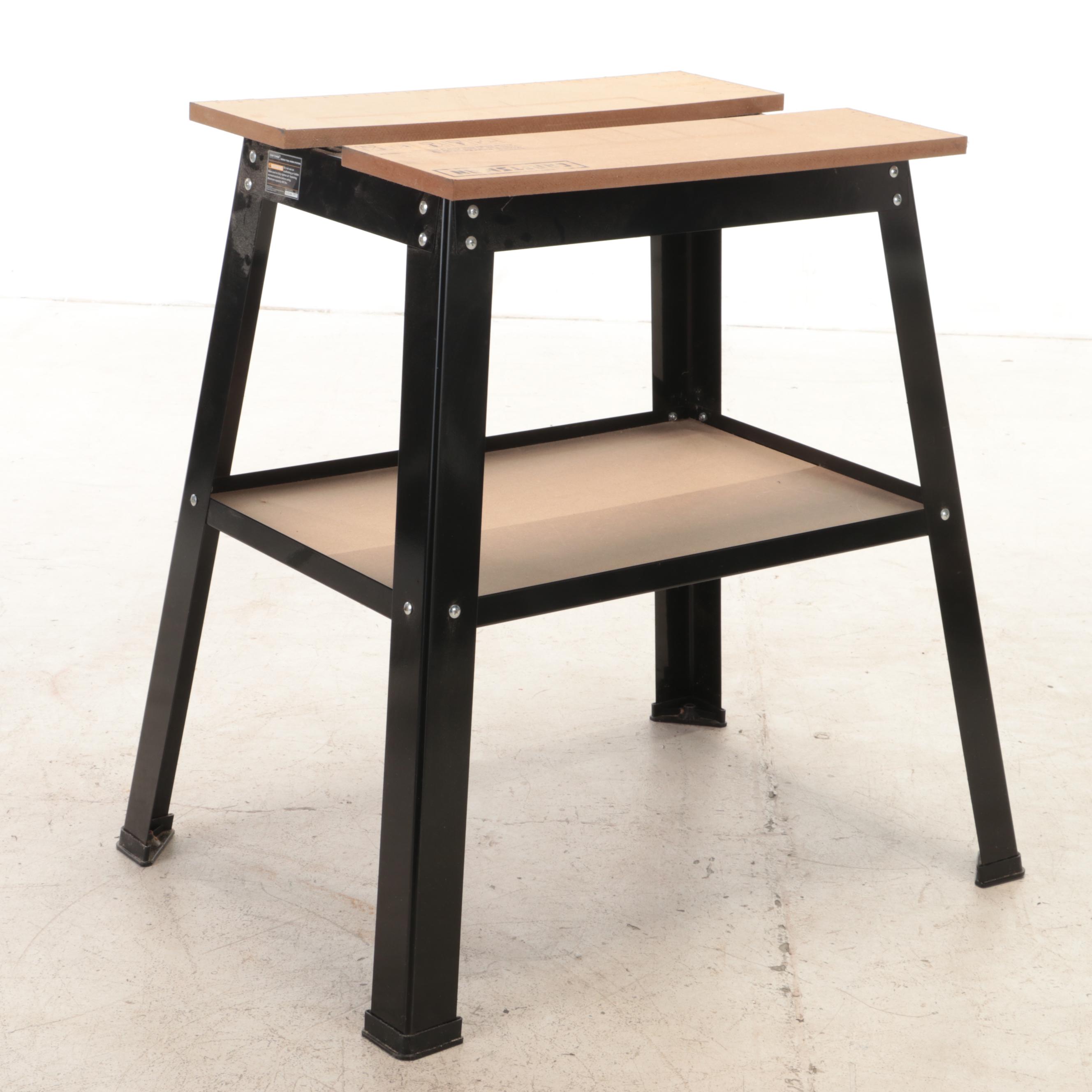 Craftsman Bench Top 10" Bandsaw with Craftsman Work Bench