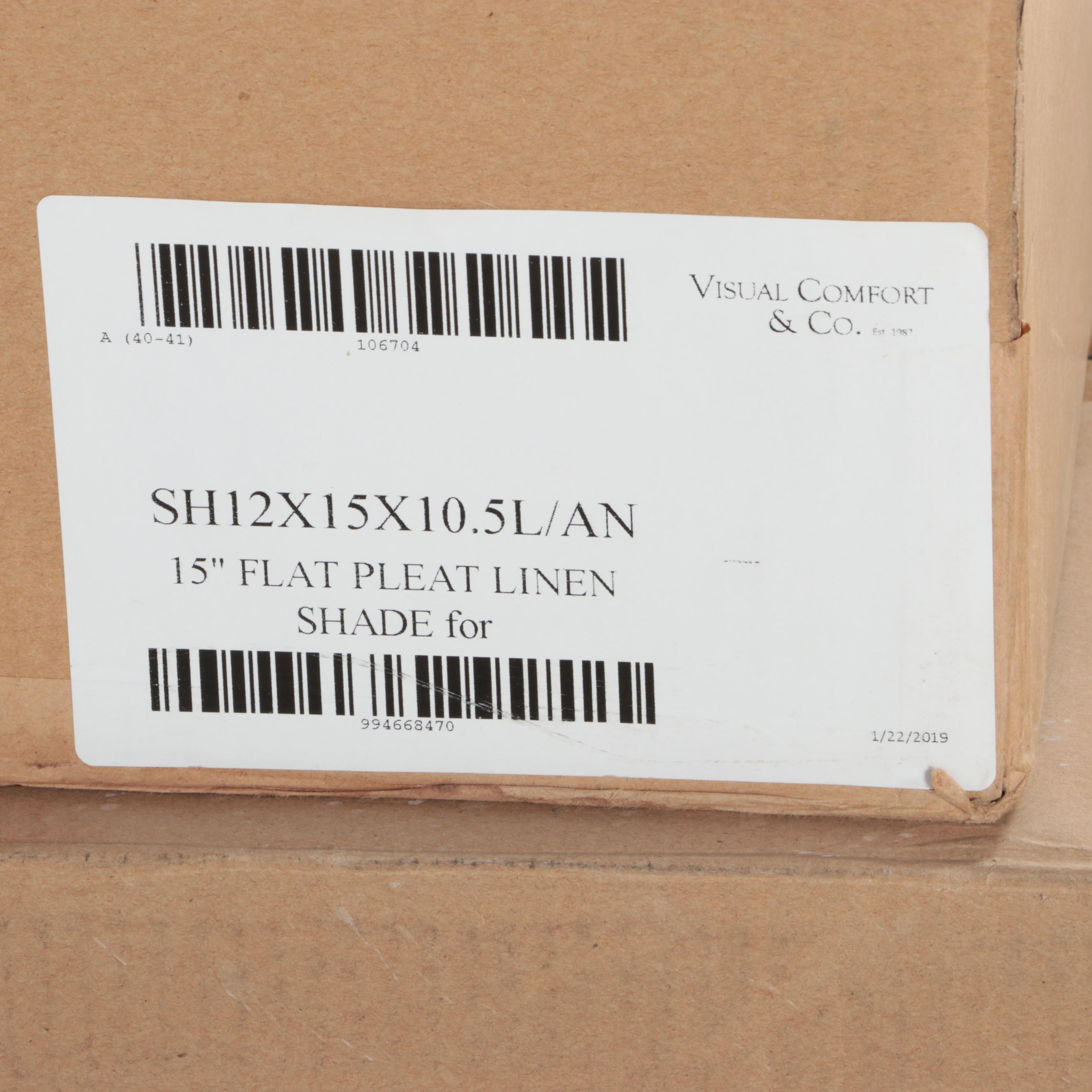 Golden Lighting "Davenport" Linear Five-Arm Pendant Light With Two Lamp Shades