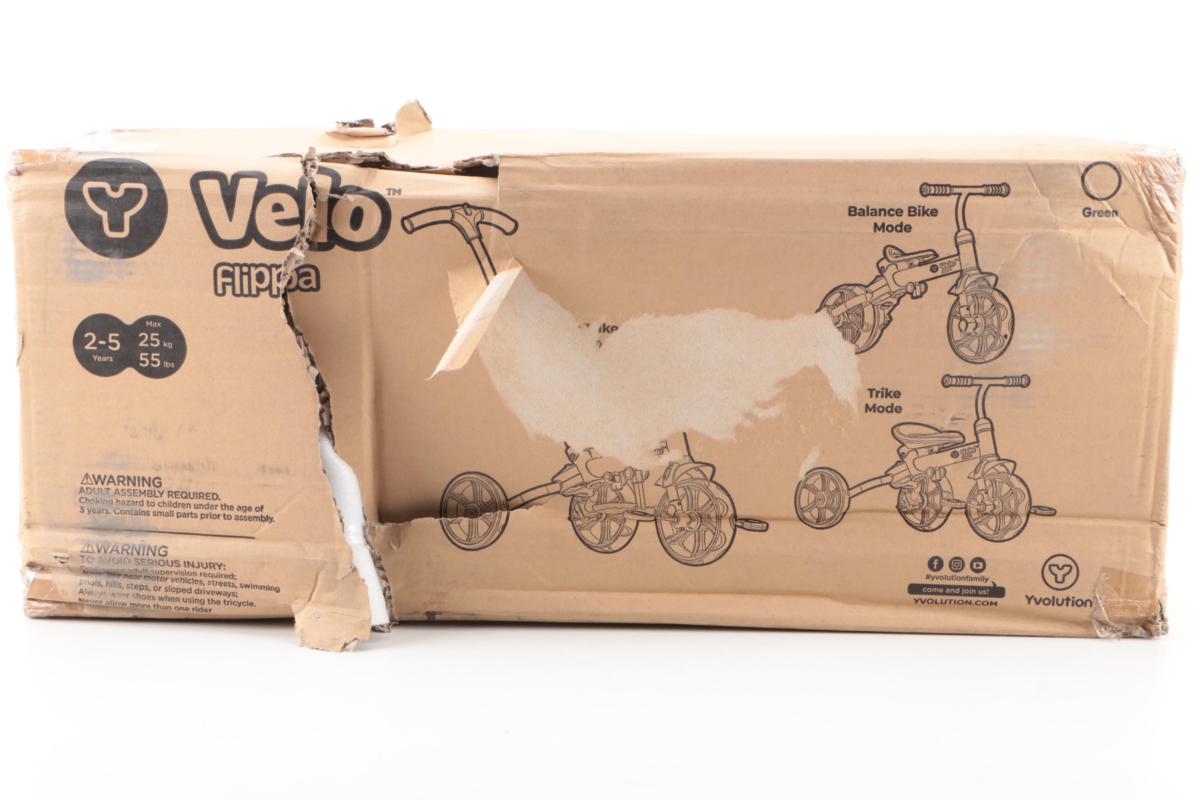 Yvolution Y Velo Flippa 3-in-1 Toddler Trike to Balance Bike