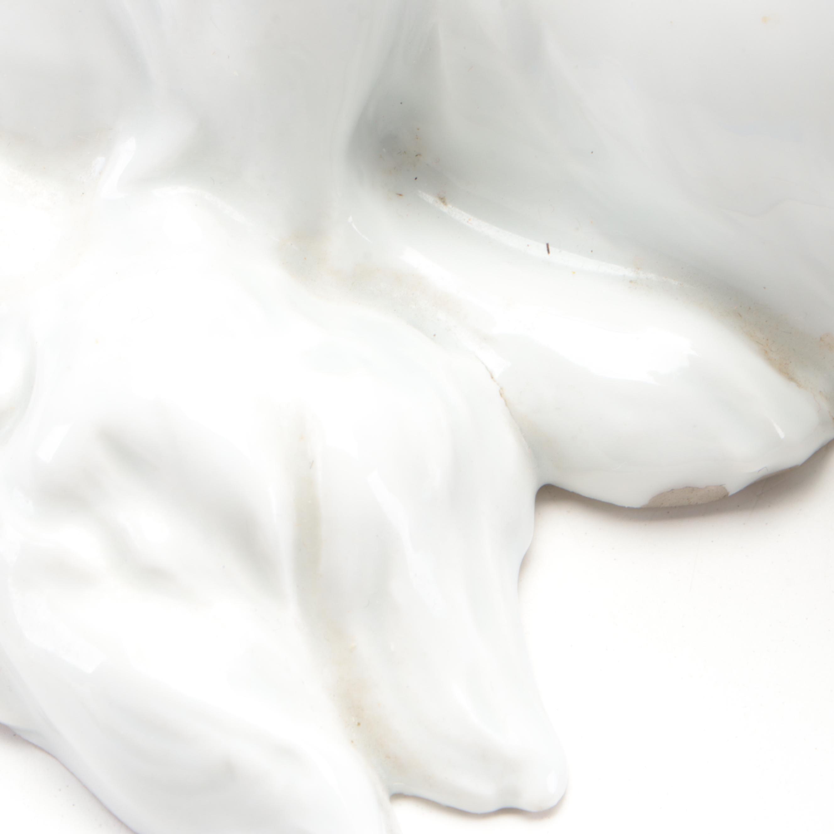 Meissen and Hutschenreuther Porcelain Japanese Chin Figurines, 20th Century