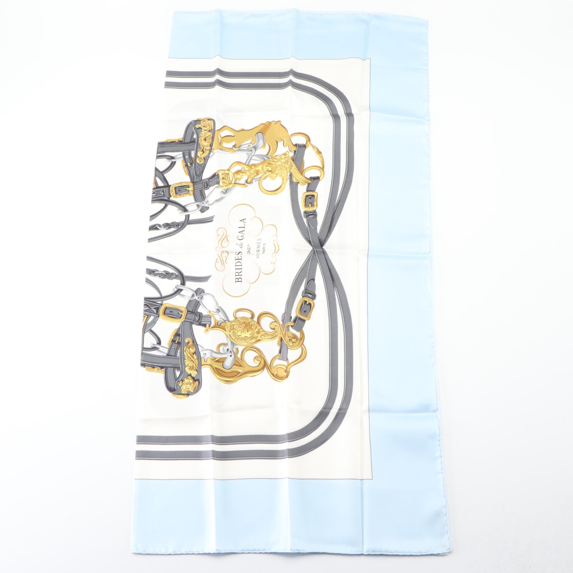 Hermès "Brides de Gala" Silk Twill Scarf
