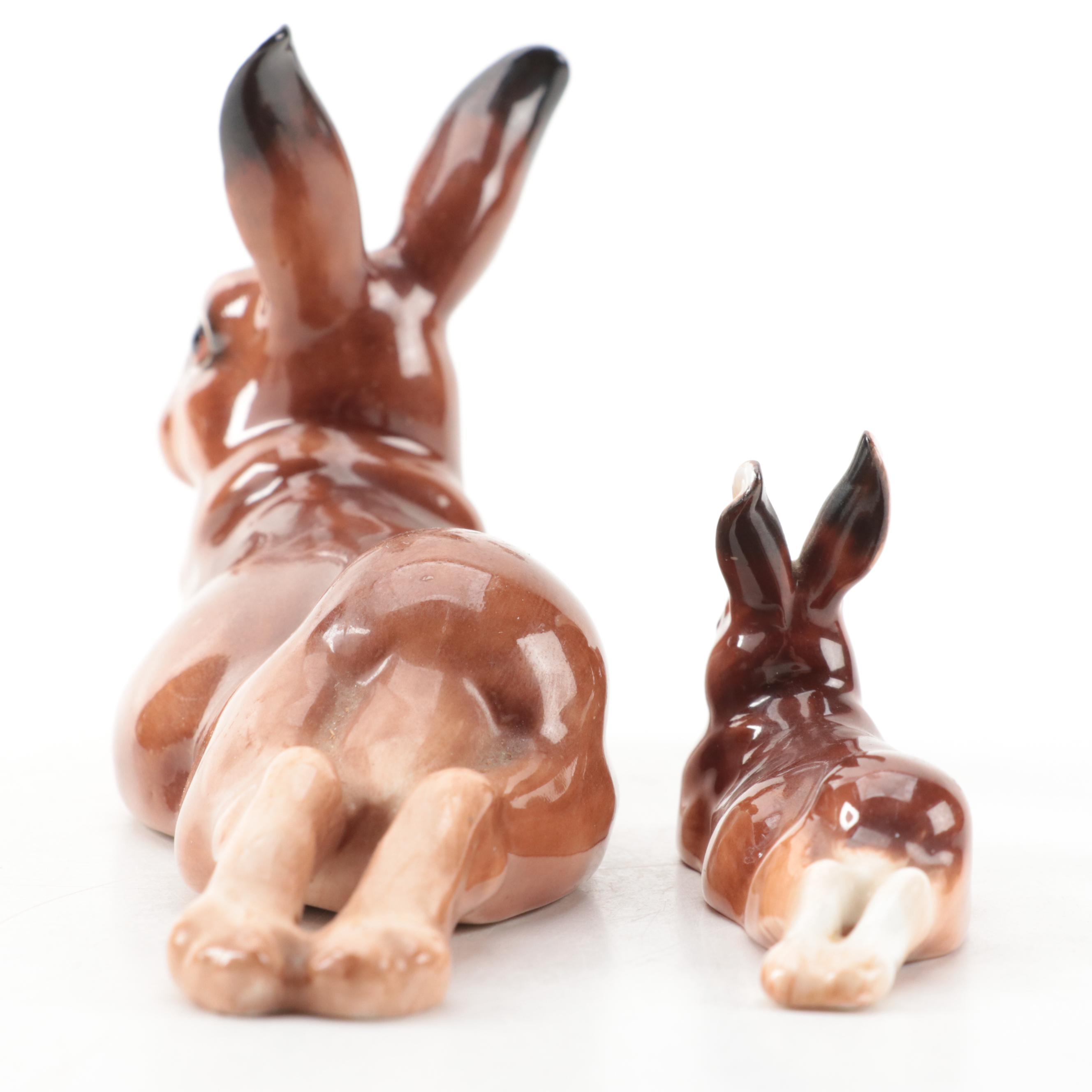 Royal Doulton Bone China Rabbit Figures