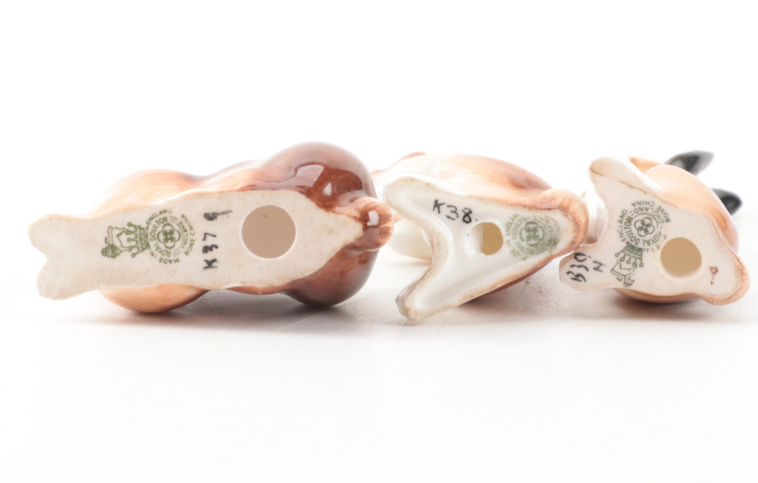 Royal Doulton Bone China Rabbit Figures