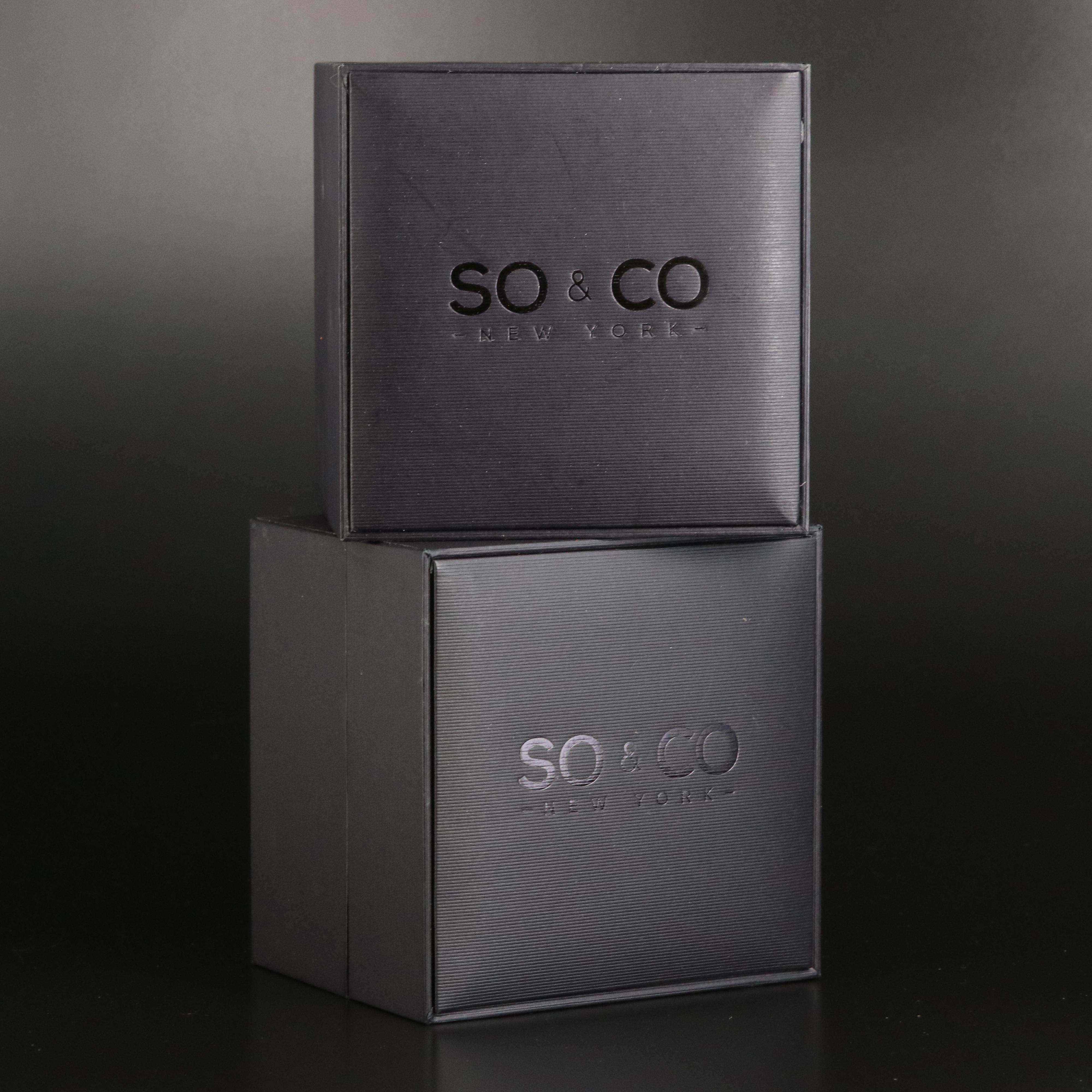 Pair of So & Co. New York Quartz Watches