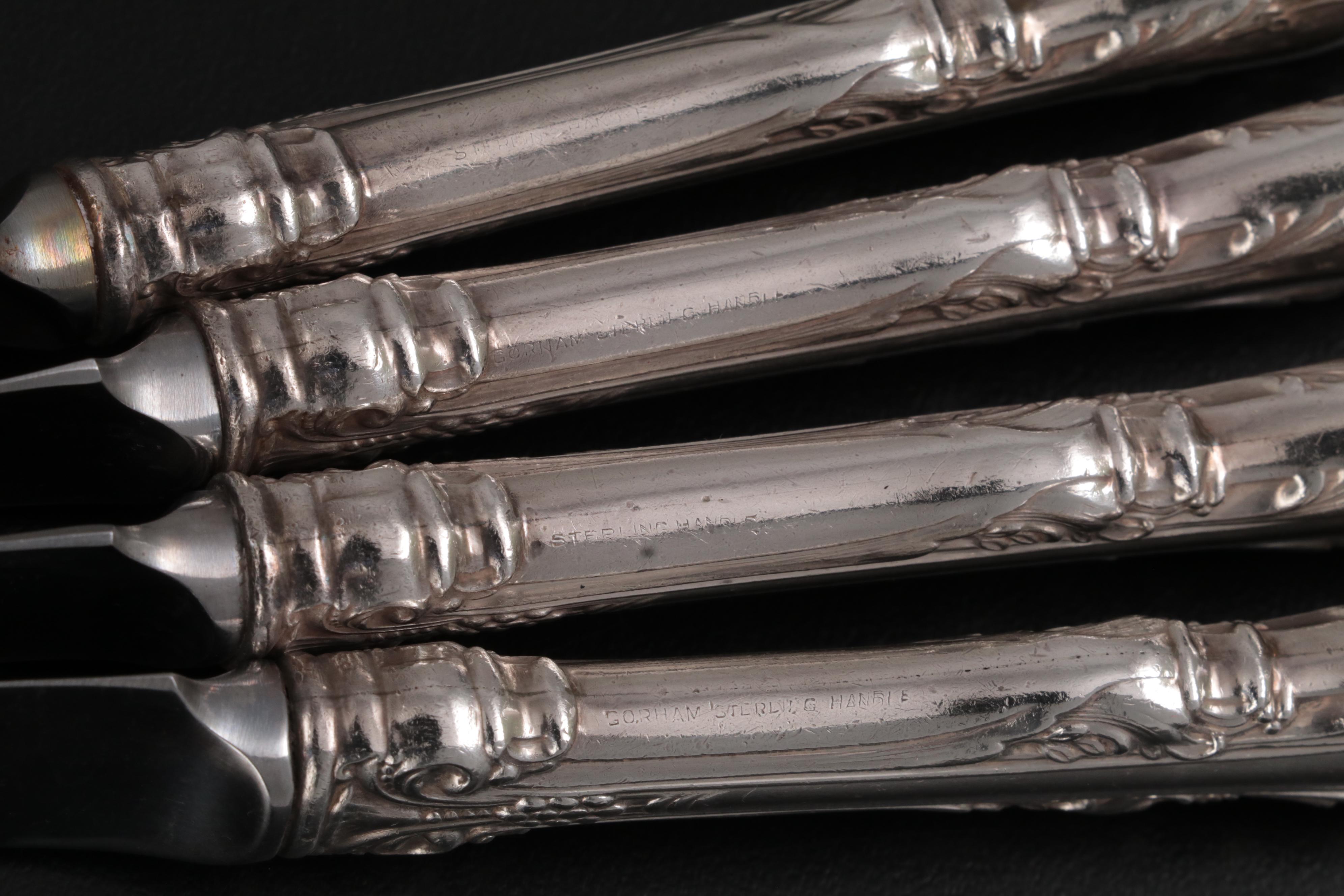 Gorham "King Edward" Sterling Silver Flatware and Serving Utensils