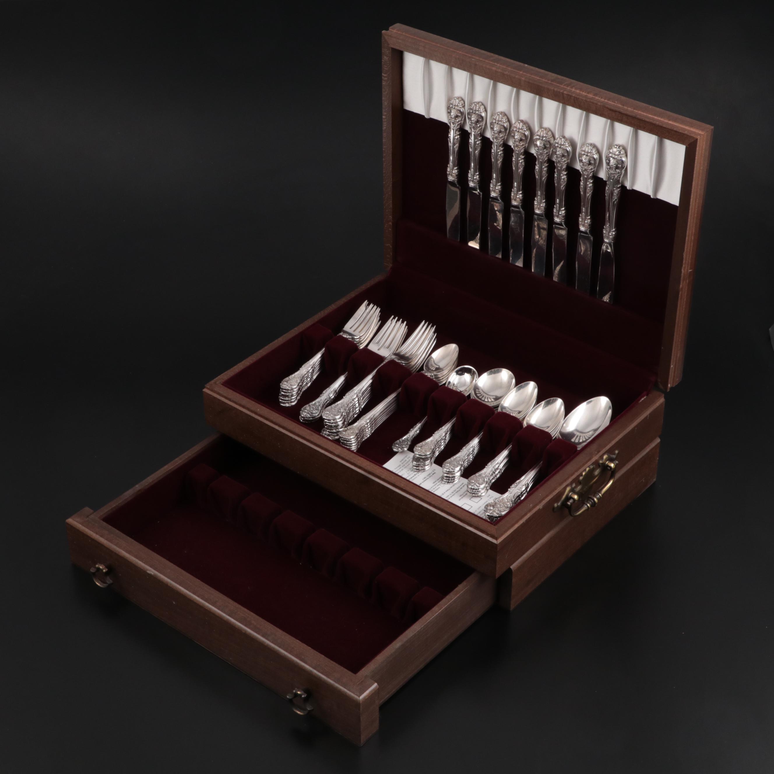Gorham "King Edward" Sterling Silver Flatware and Serving Utensils