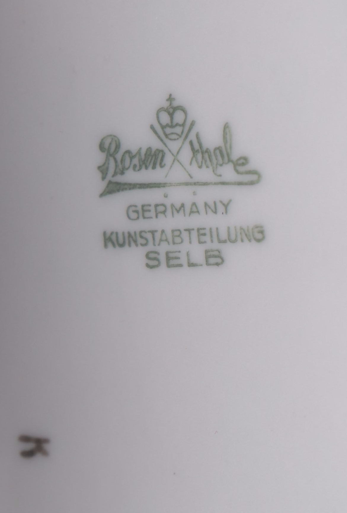 Rosenthal German Porcelain Borzoi Figure, Mid to Late 20th Century