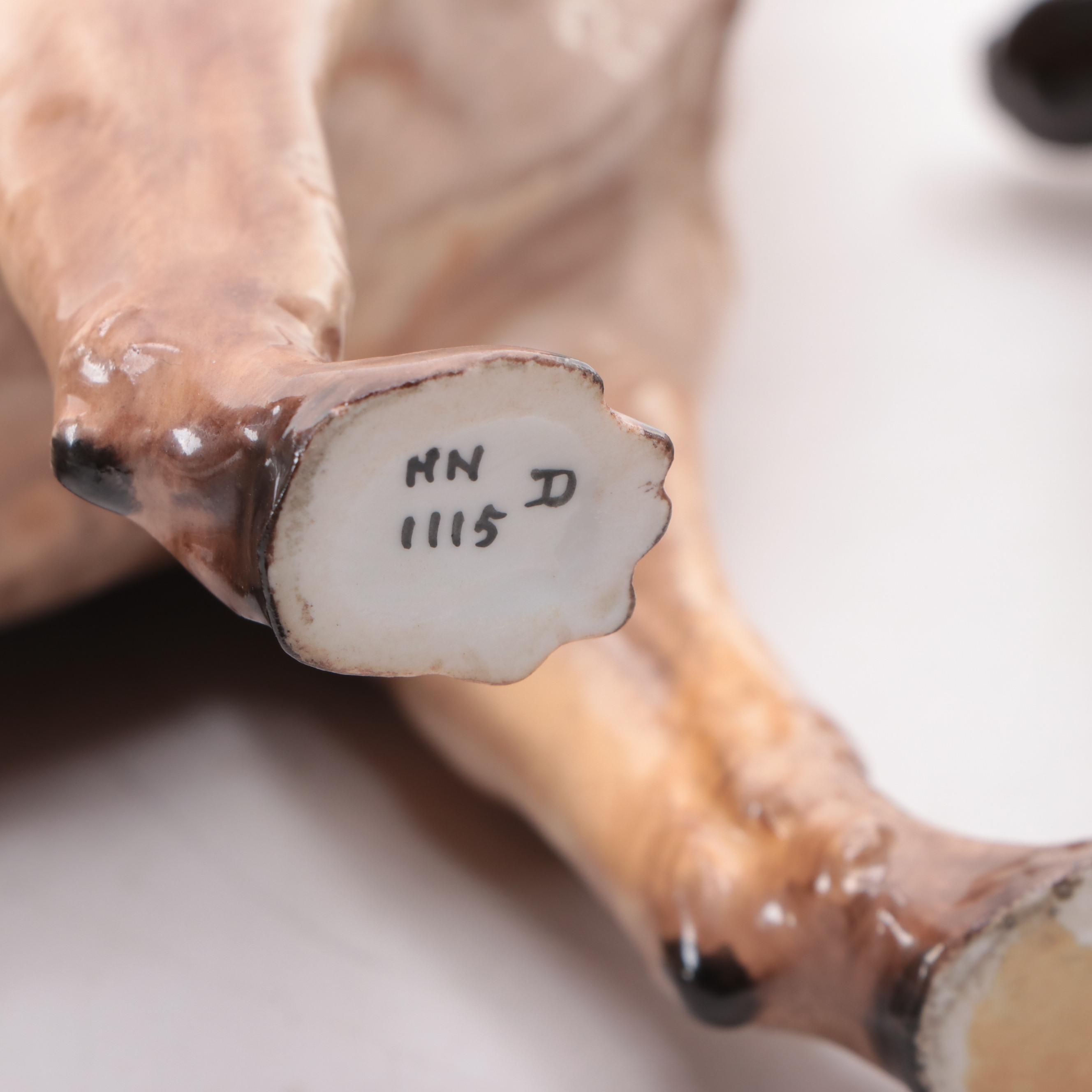 Royal Doulton Bone China "Benign of Picardy" and Other German Shepherd Figures