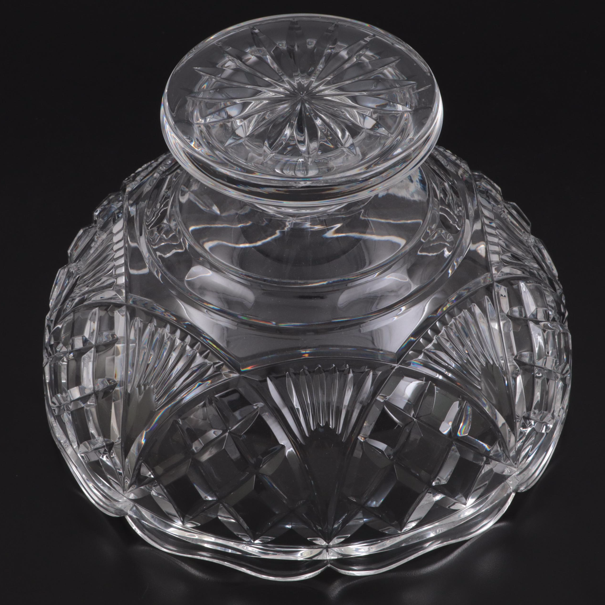 Waterford Crystal "America's Heritage Collection" Footed Centerpiece Bowl