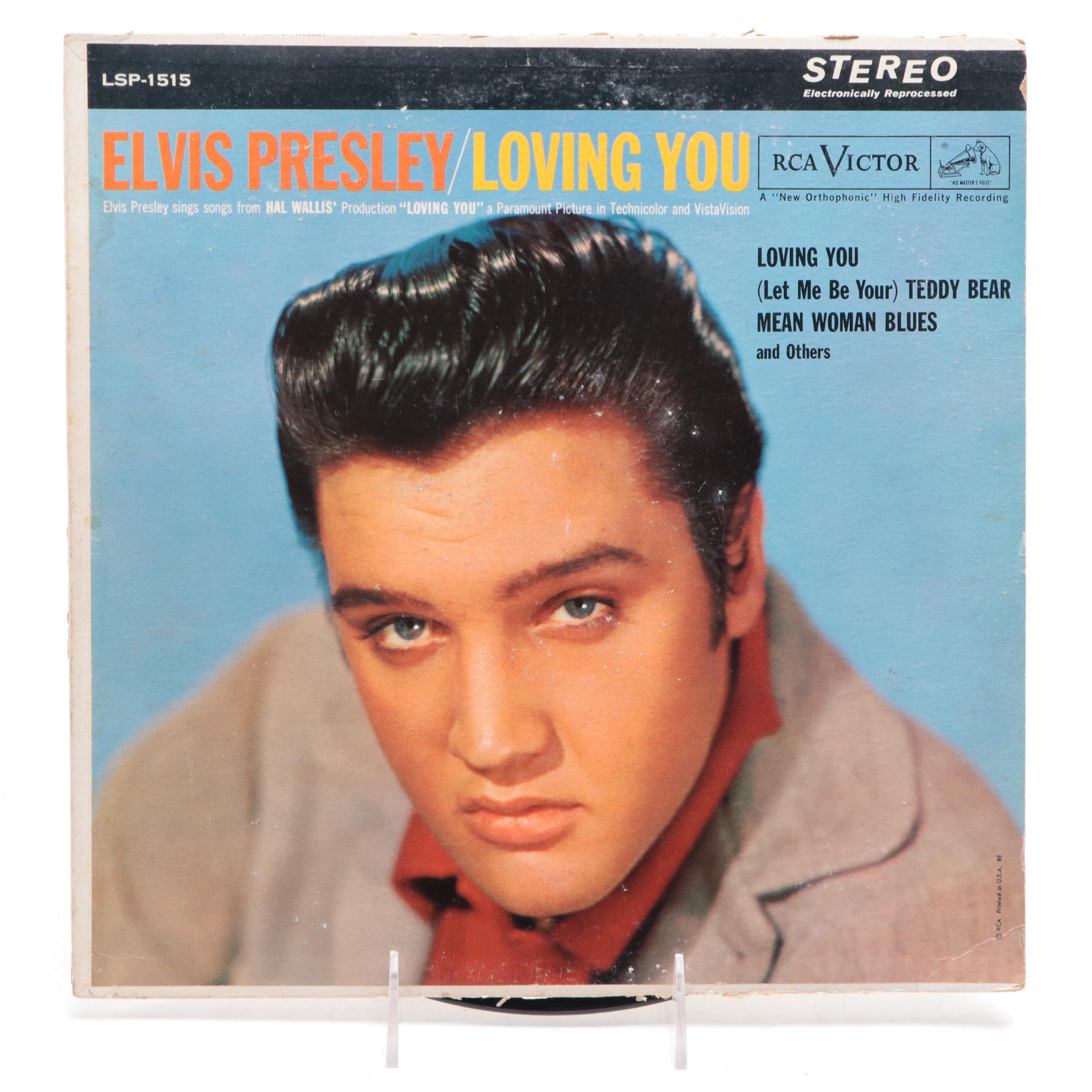 Elvis Presley Postage Stamp Collection Elvis and More Vinyl Records