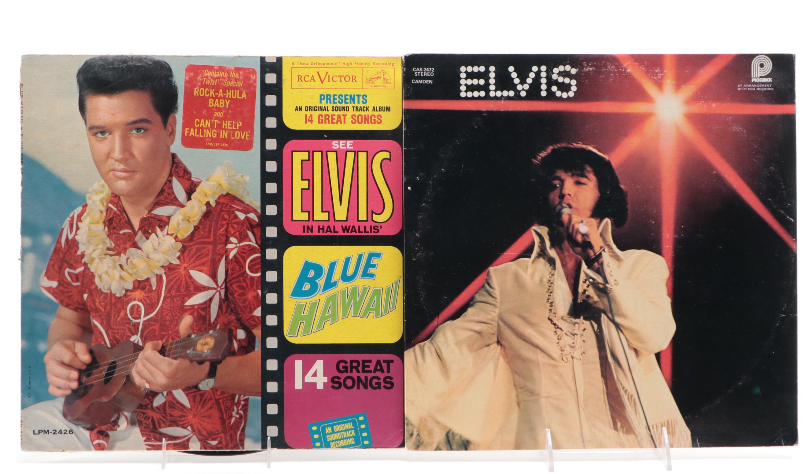Elvis Presley Postage Stamp Collection Elvis and More Vinyl Records