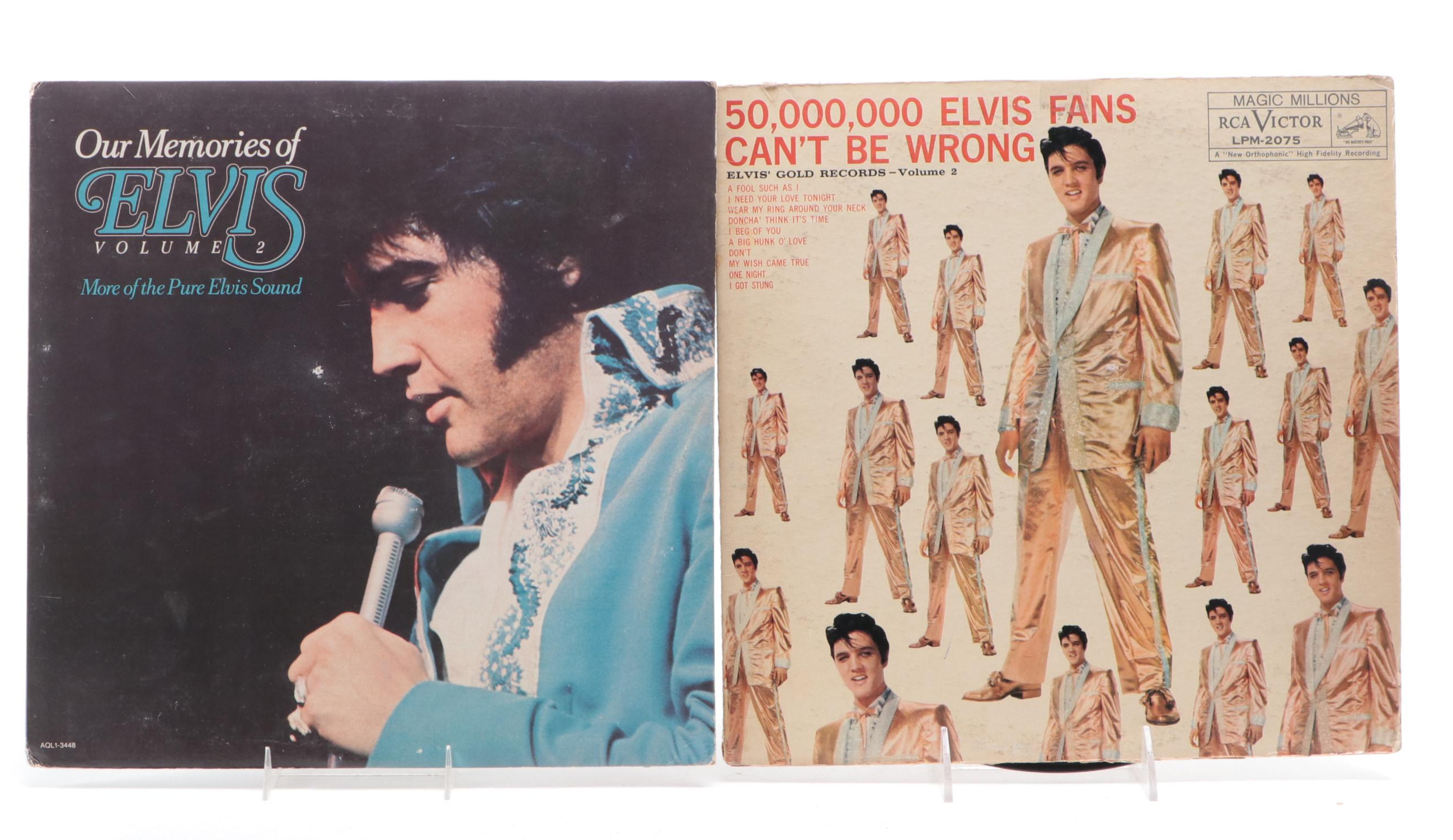 Elvis Presley Postage Stamp Collection Elvis and More Vinyl Records