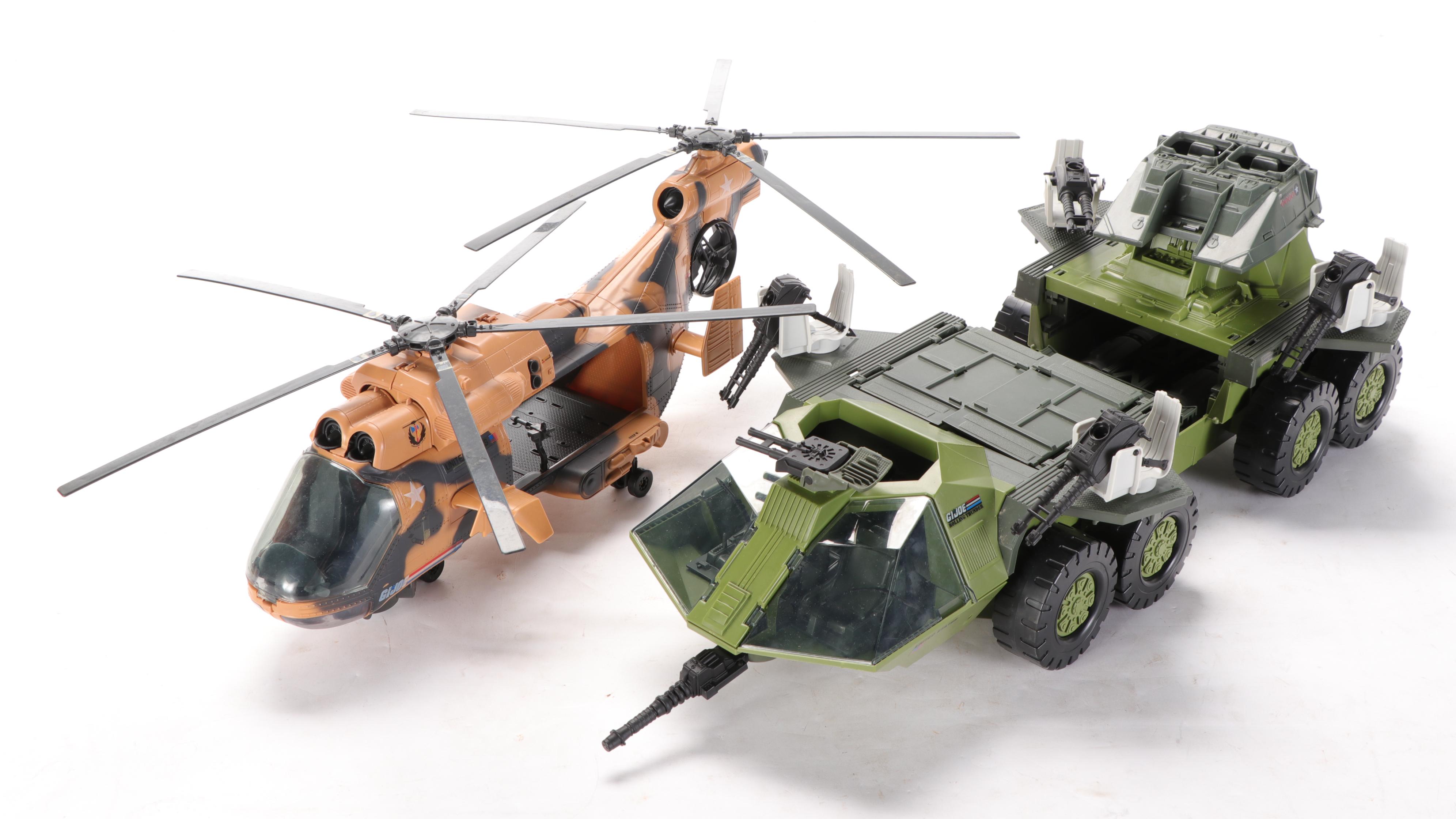 G.I. Joe "Rolling Thunder" and Other Toy Vehicle, 1990s