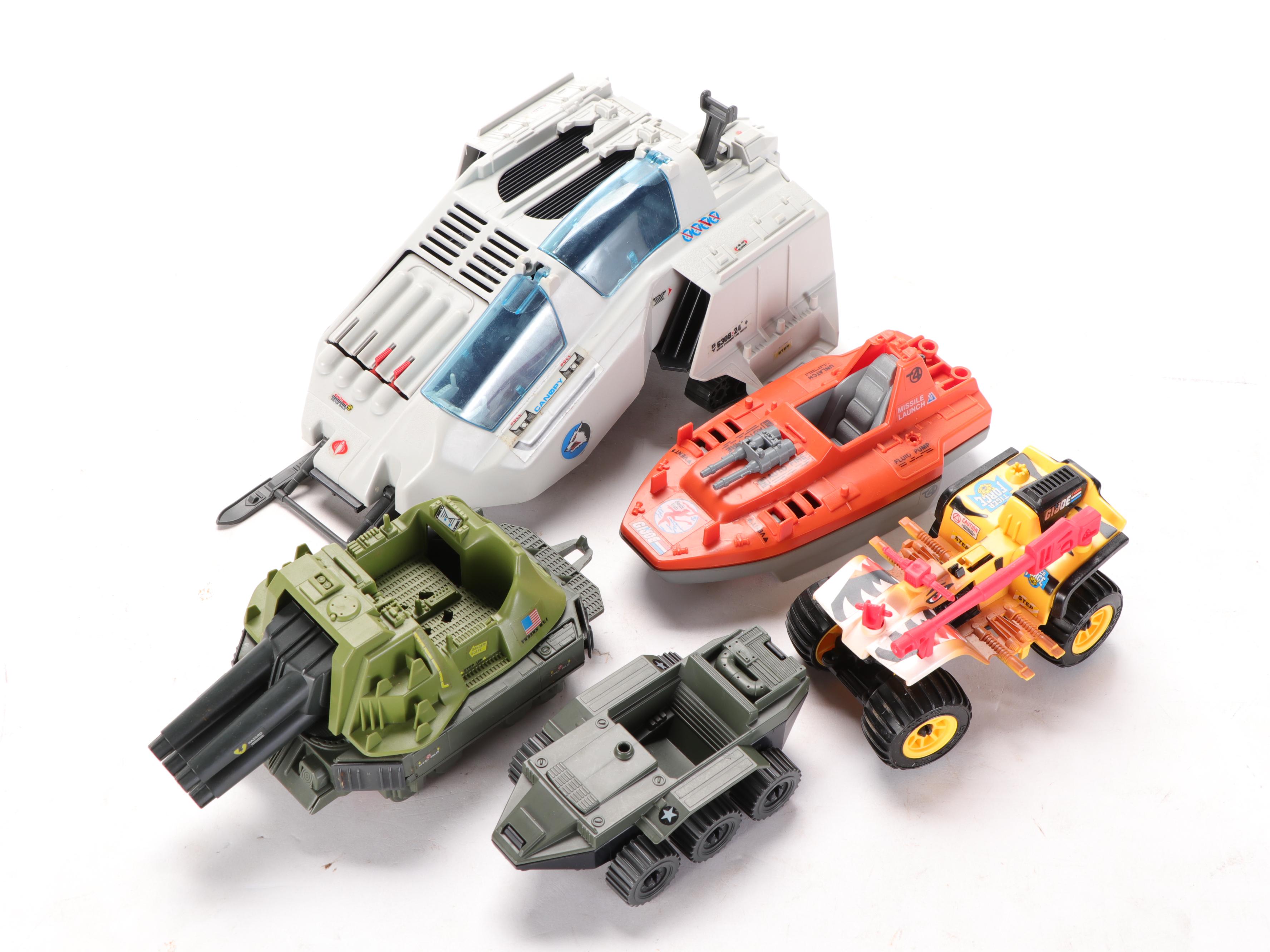 G.I. Joe "Rolling Thunder" and Other Toy Vehicle, 1990s