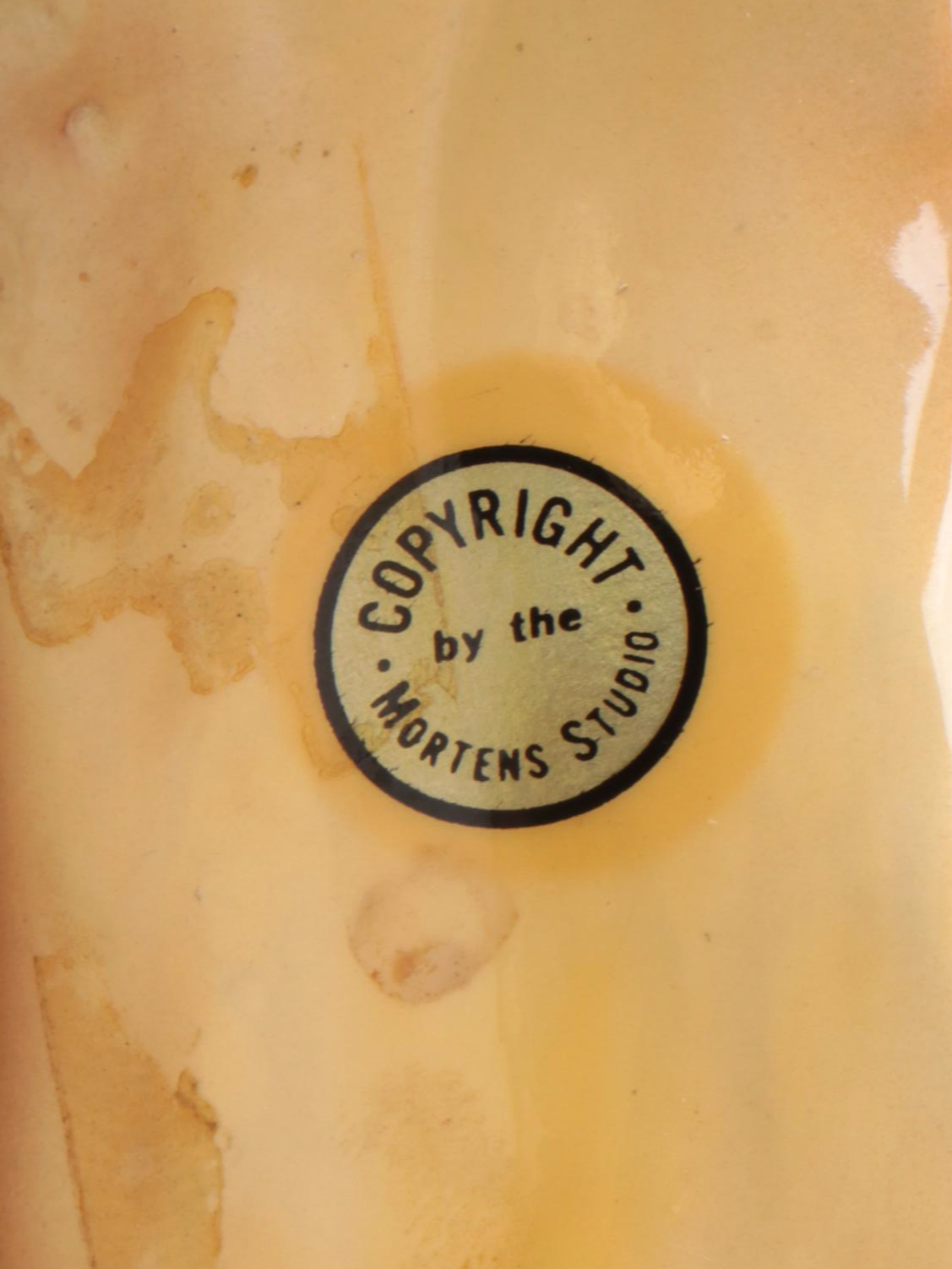 Mortens Studio Ceramic Rough Coat Collie Figurines, Mid-20th Century