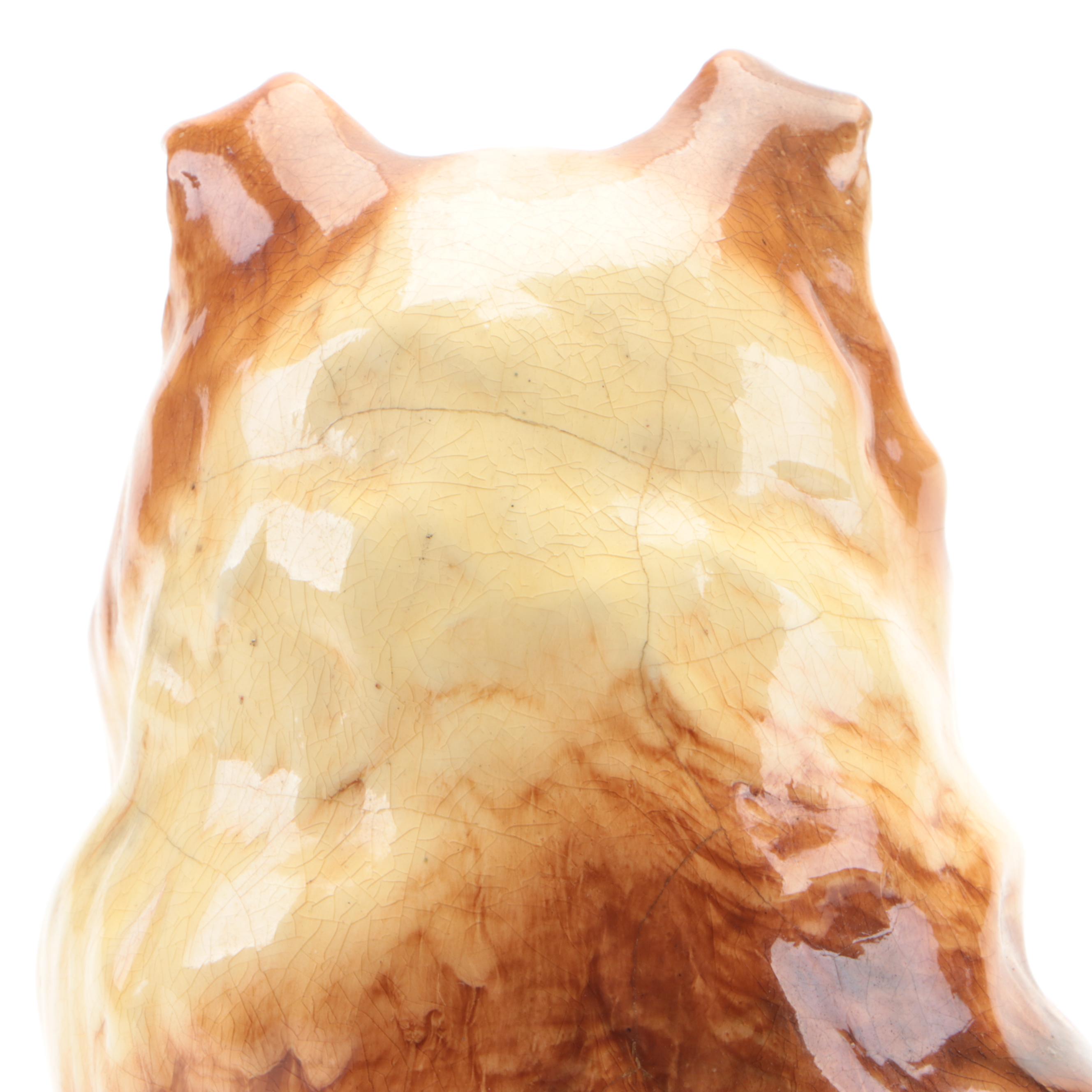 Mortens Studio Ceramic Rough Coat Collie Figurines, Mid-20th Century