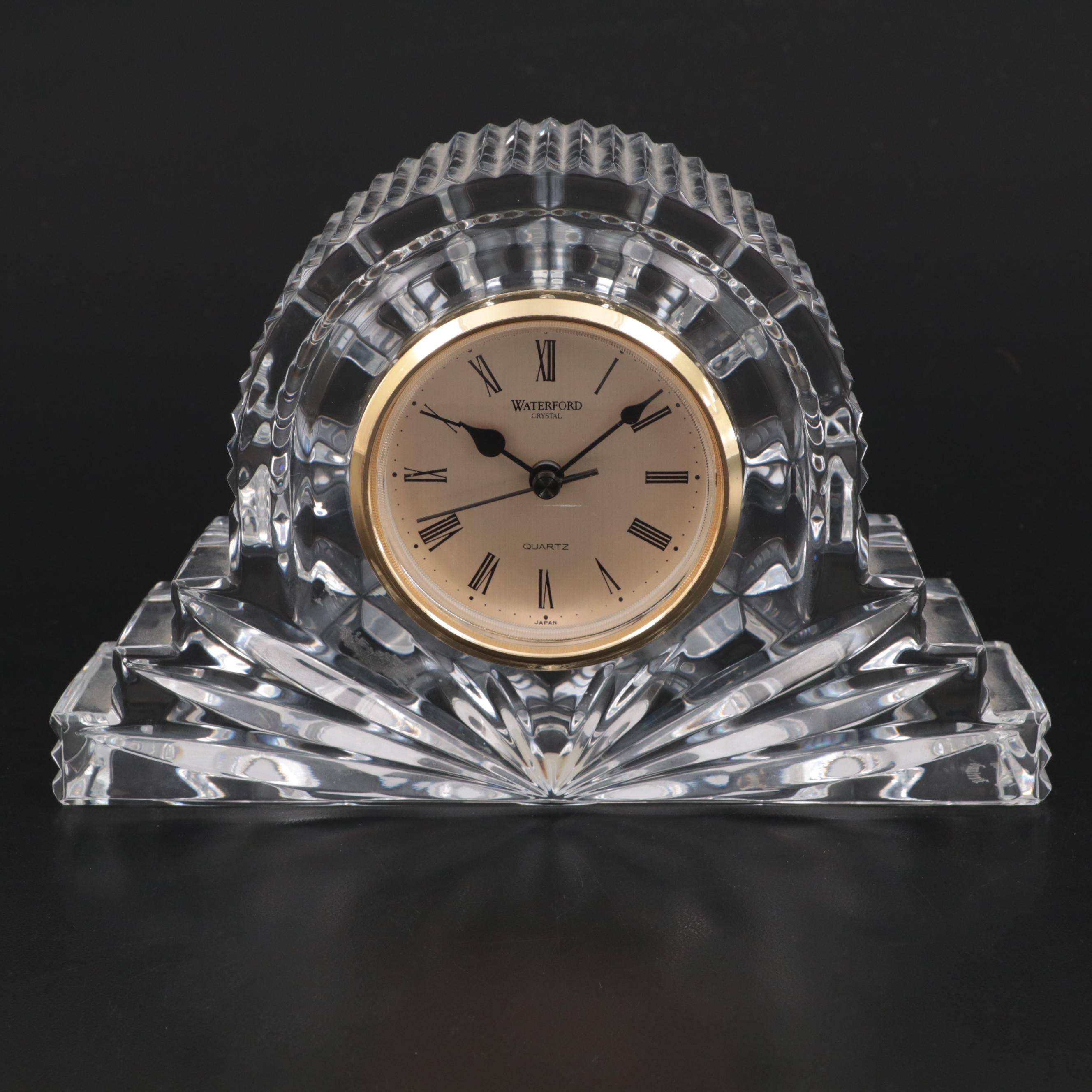 Waterford Crystal "Wharton" Quartz Mantel Clock, 1999–2010