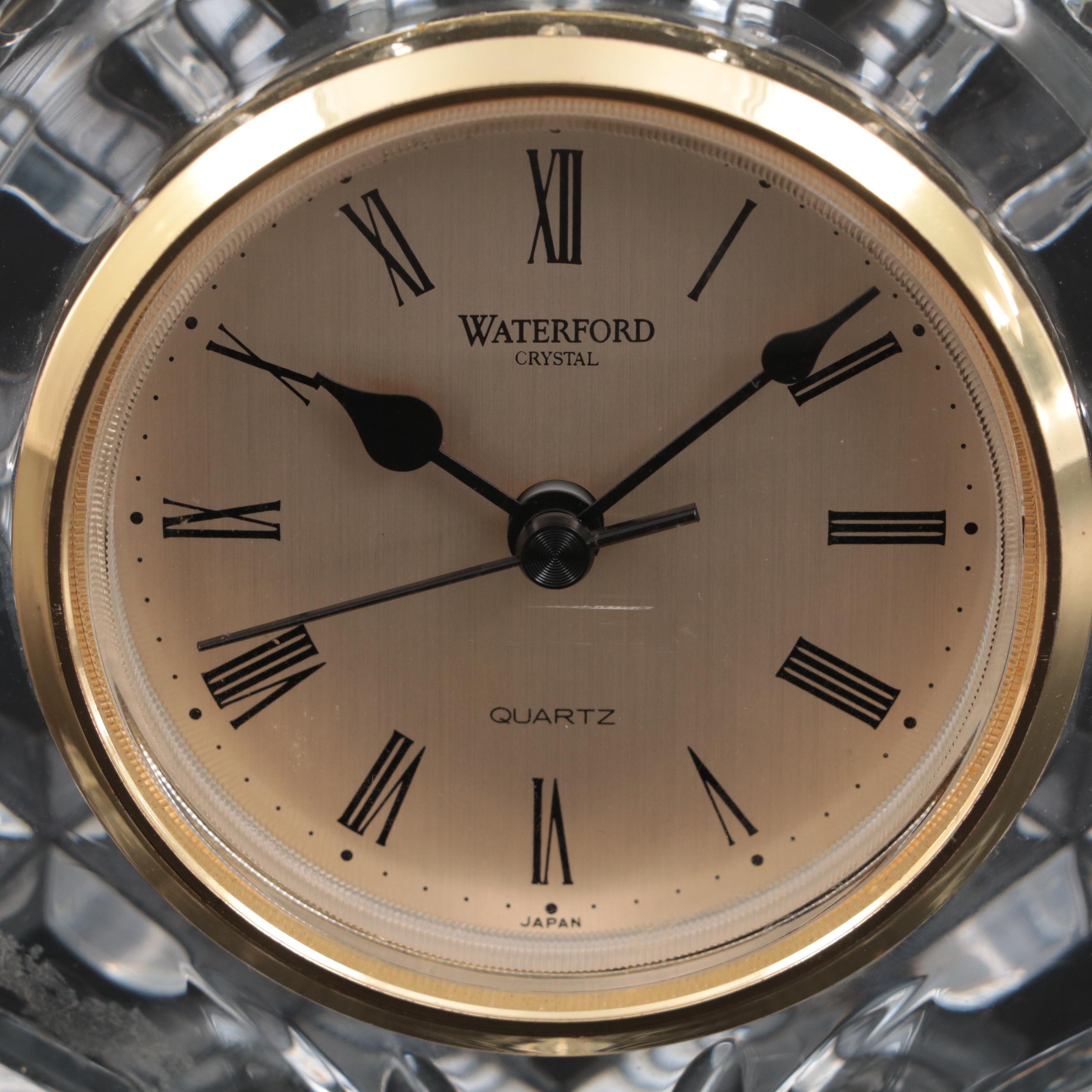 Waterford Crystal "Wharton" Quartz Mantel Clock, 1999–2010