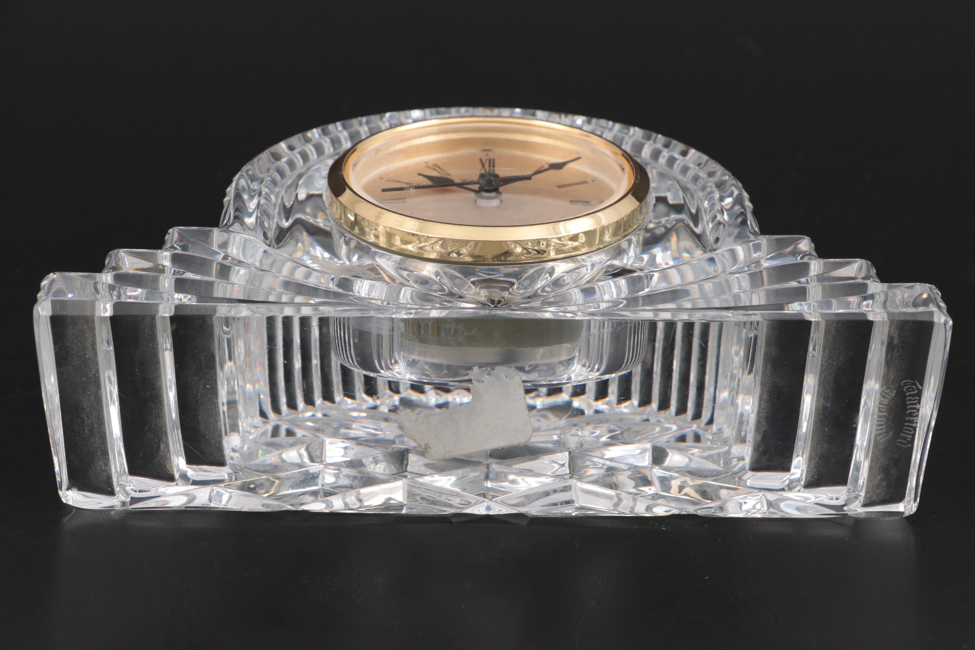 Waterford Crystal "Wharton" Quartz Mantel Clock, 1999–2010