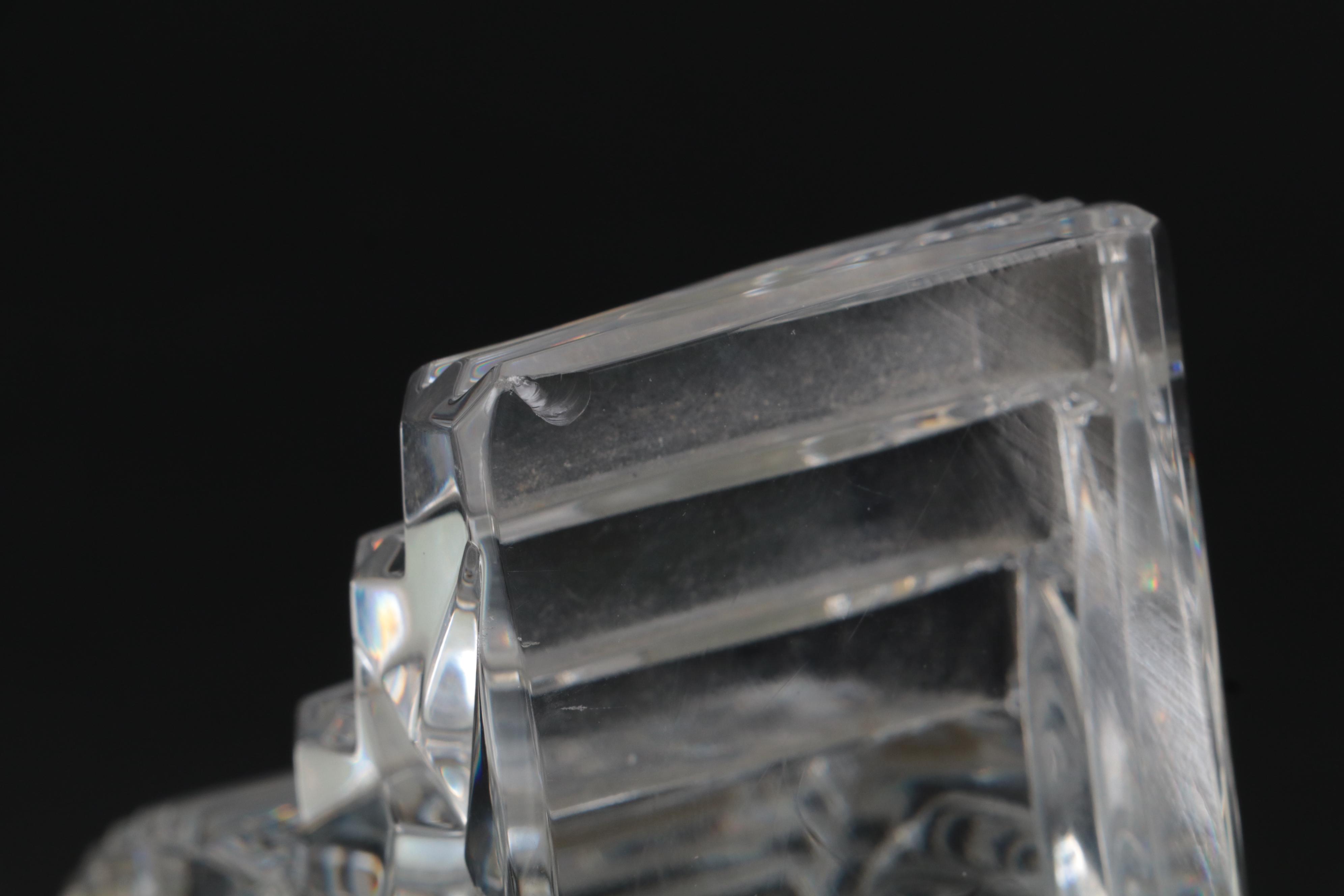 Waterford Crystal "Wharton" Quartz Mantel Clock, 1999–2010