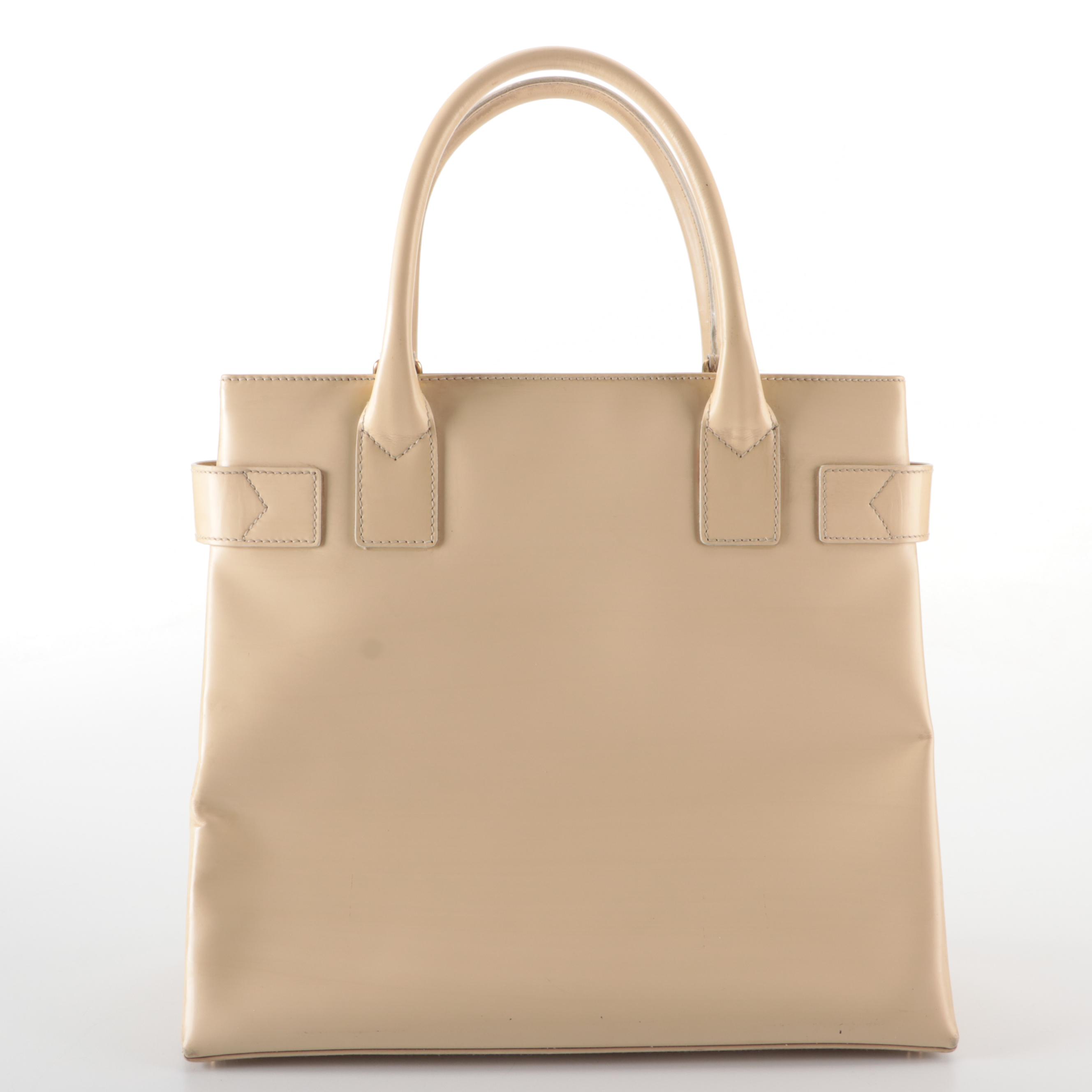 Gucci Tote Bag in Beige Mastercalf Leather