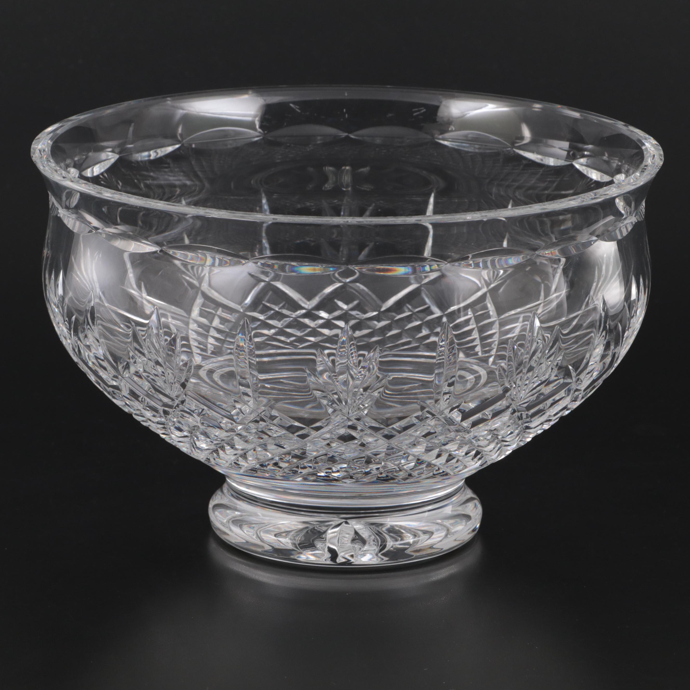 Waterford Crystal "Killarney" Footed Centerpiece Bowl, 1999–2016
