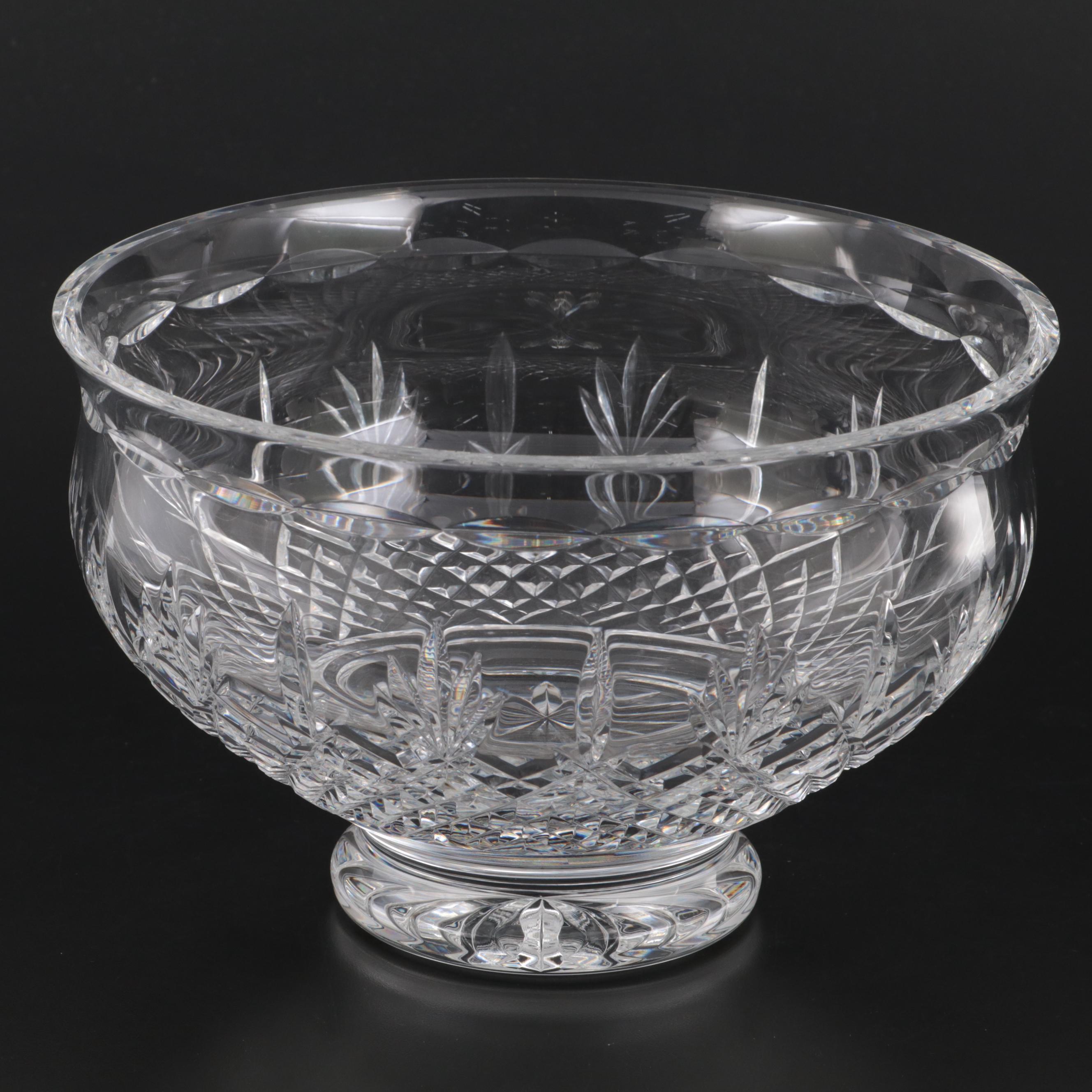 Waterford Crystal "Killarney" Footed Centerpiece Bowl, 1999–2016