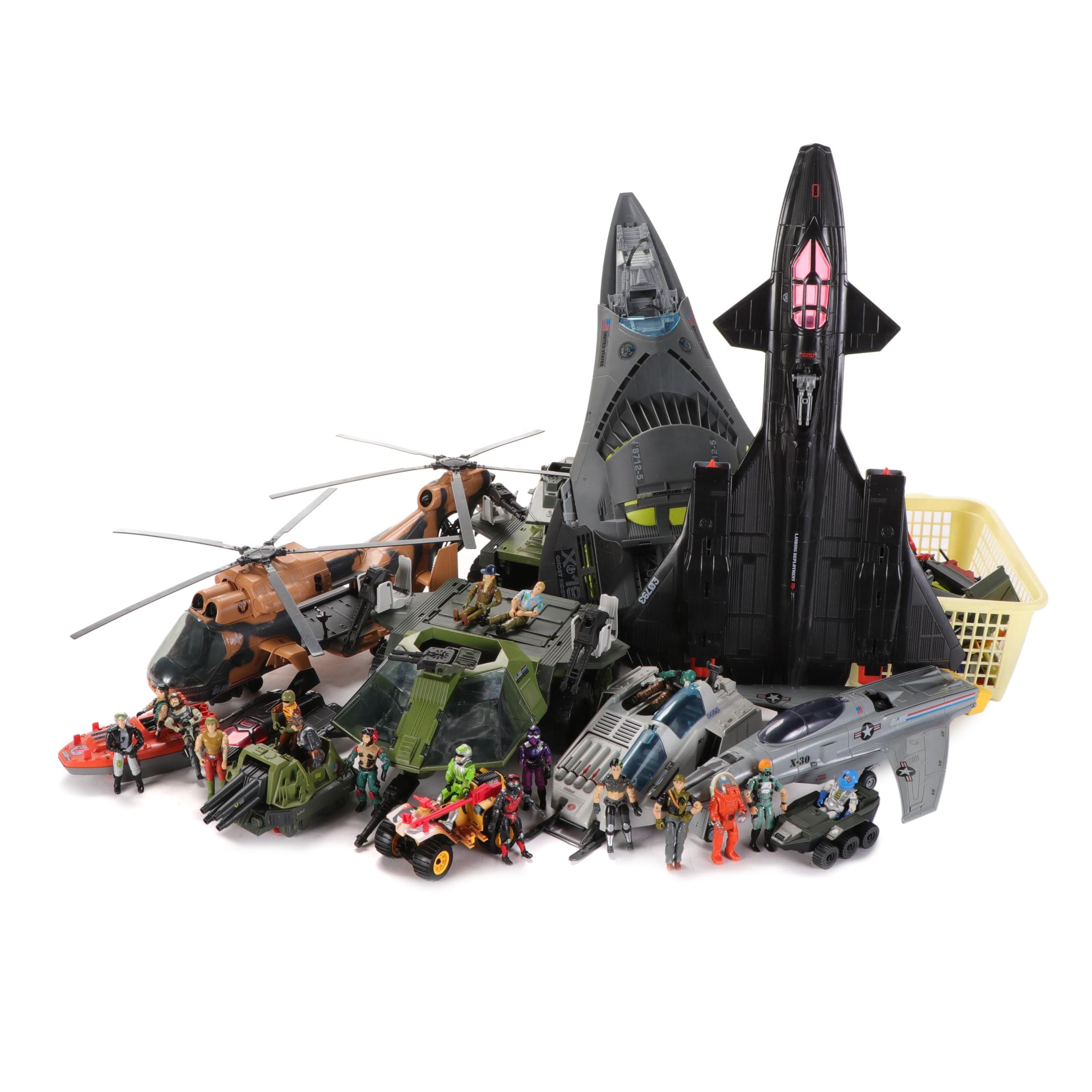 G.I. Joe "Rolling Thunder" and Other Toy Vehicle, 1990s