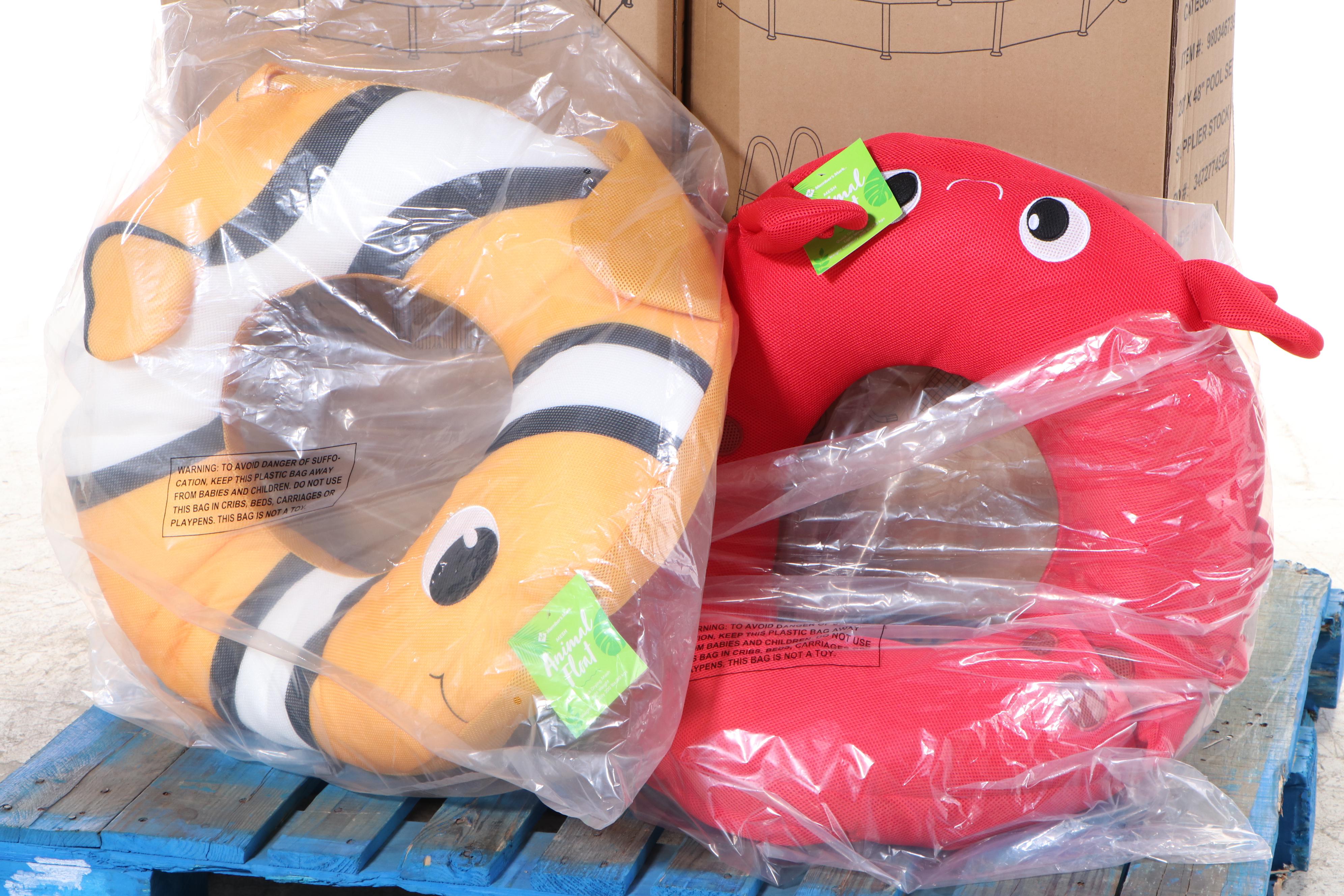 Bestway Power Steel Deluxe Series 20' x 48" Above Ground Pool Set and Floats