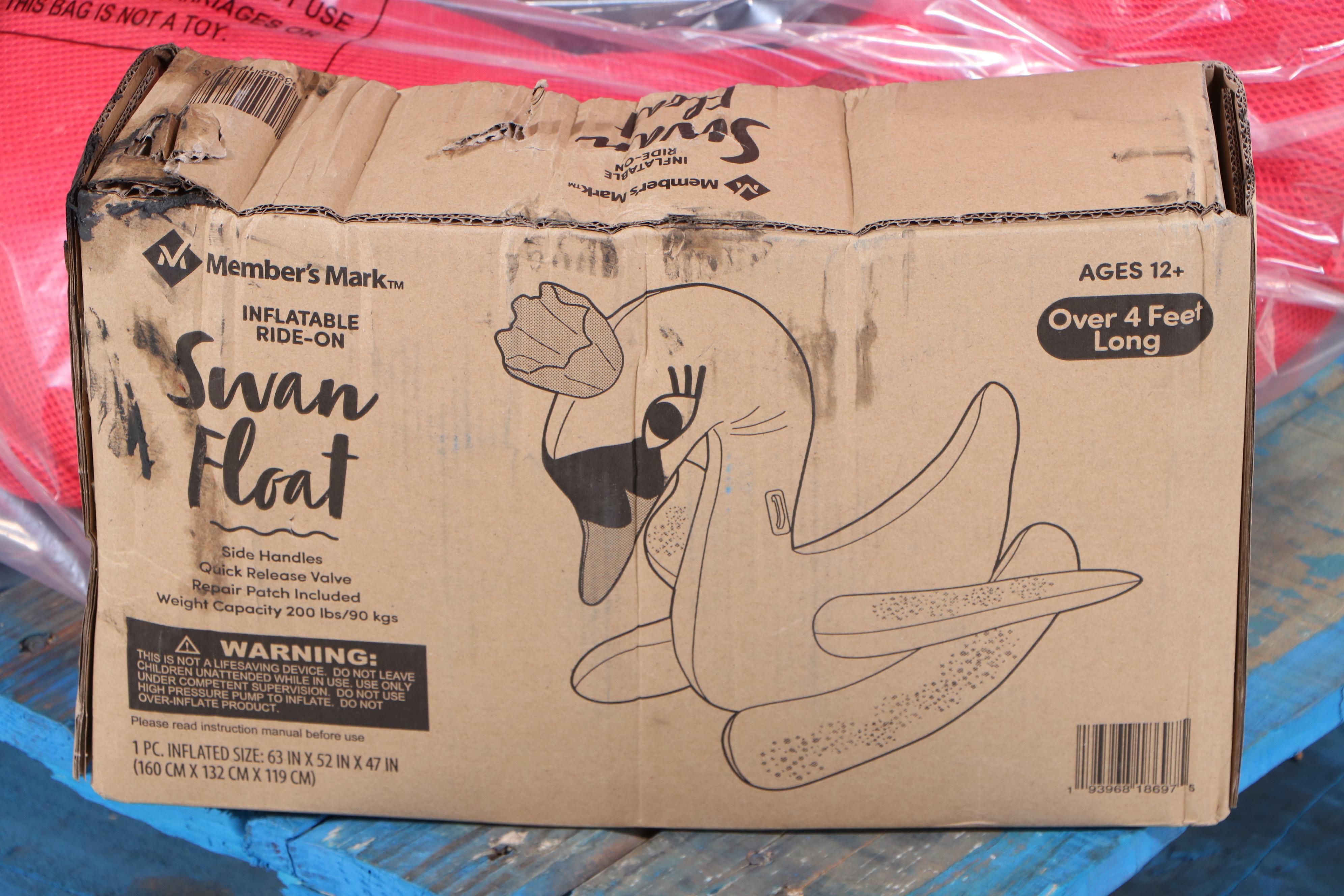 Bestway Power Steel Deluxe Series 20' x 48" Above Ground Pool Set and Floats