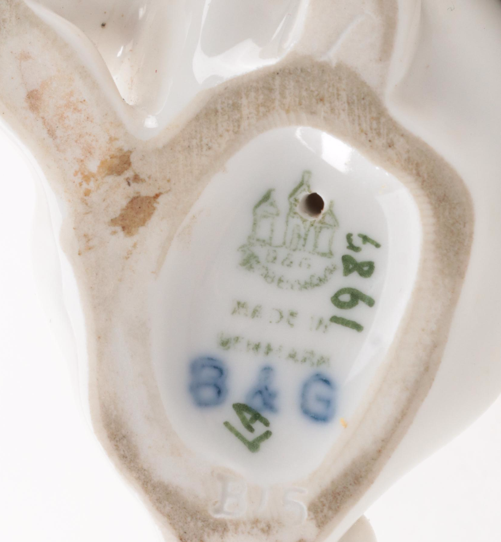 Royal Copenhagen and Bing & Grøndahl Porcelain Japanese Chin Puppy Figurines