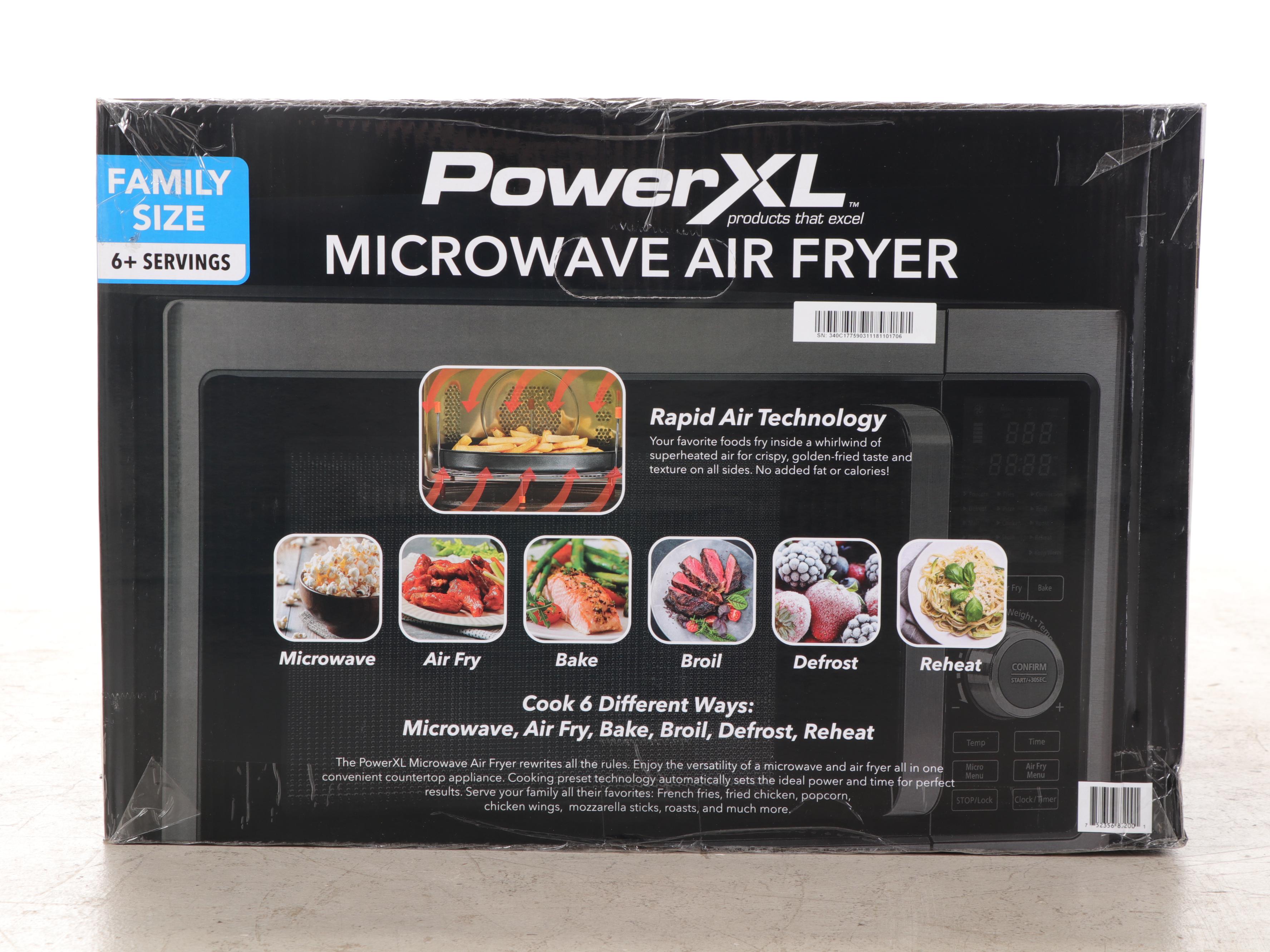 PowerXL Microwave Air Fryer