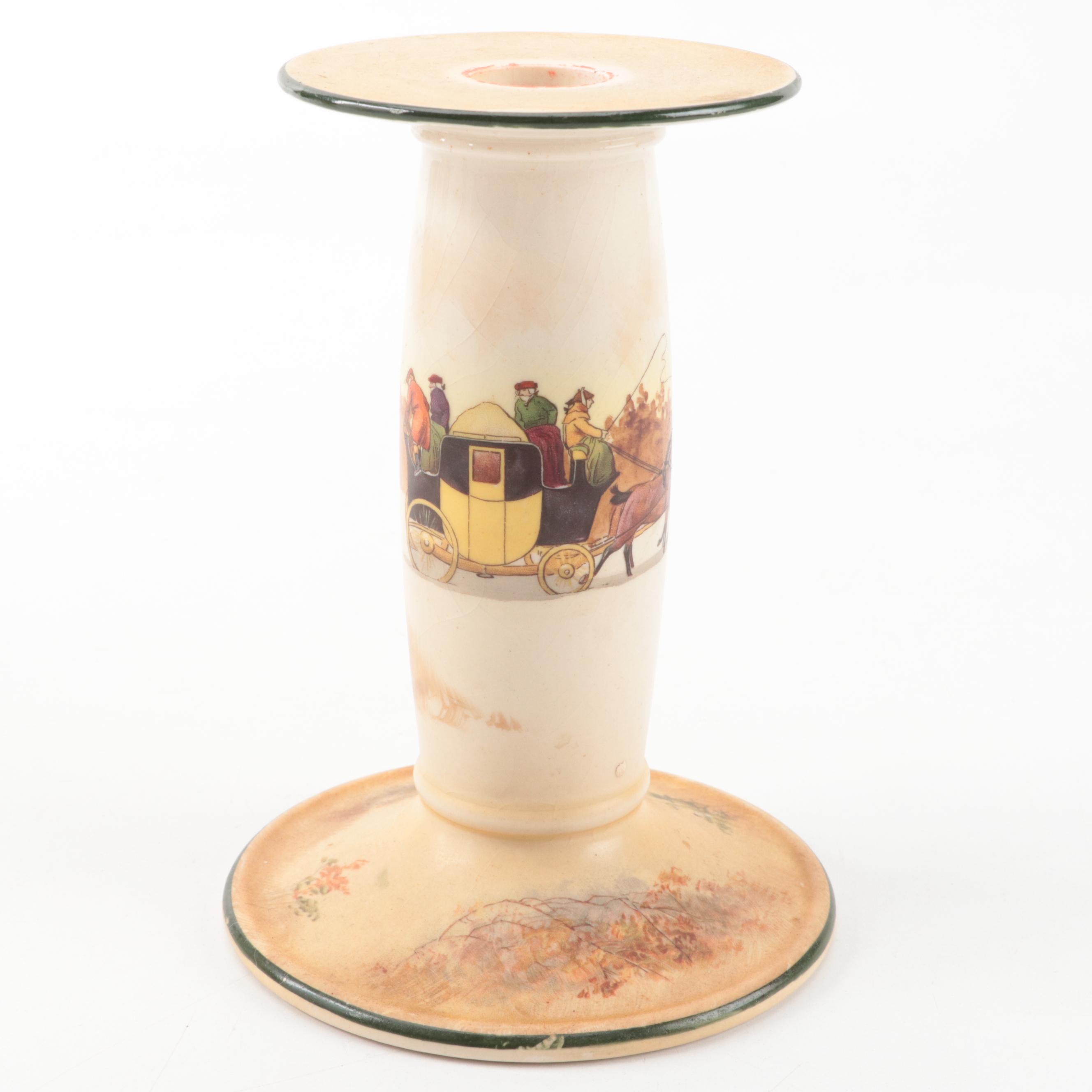 Royal Doulton Series Ware "Coaching Days" Tableware, Late 19th to Early 20th C.