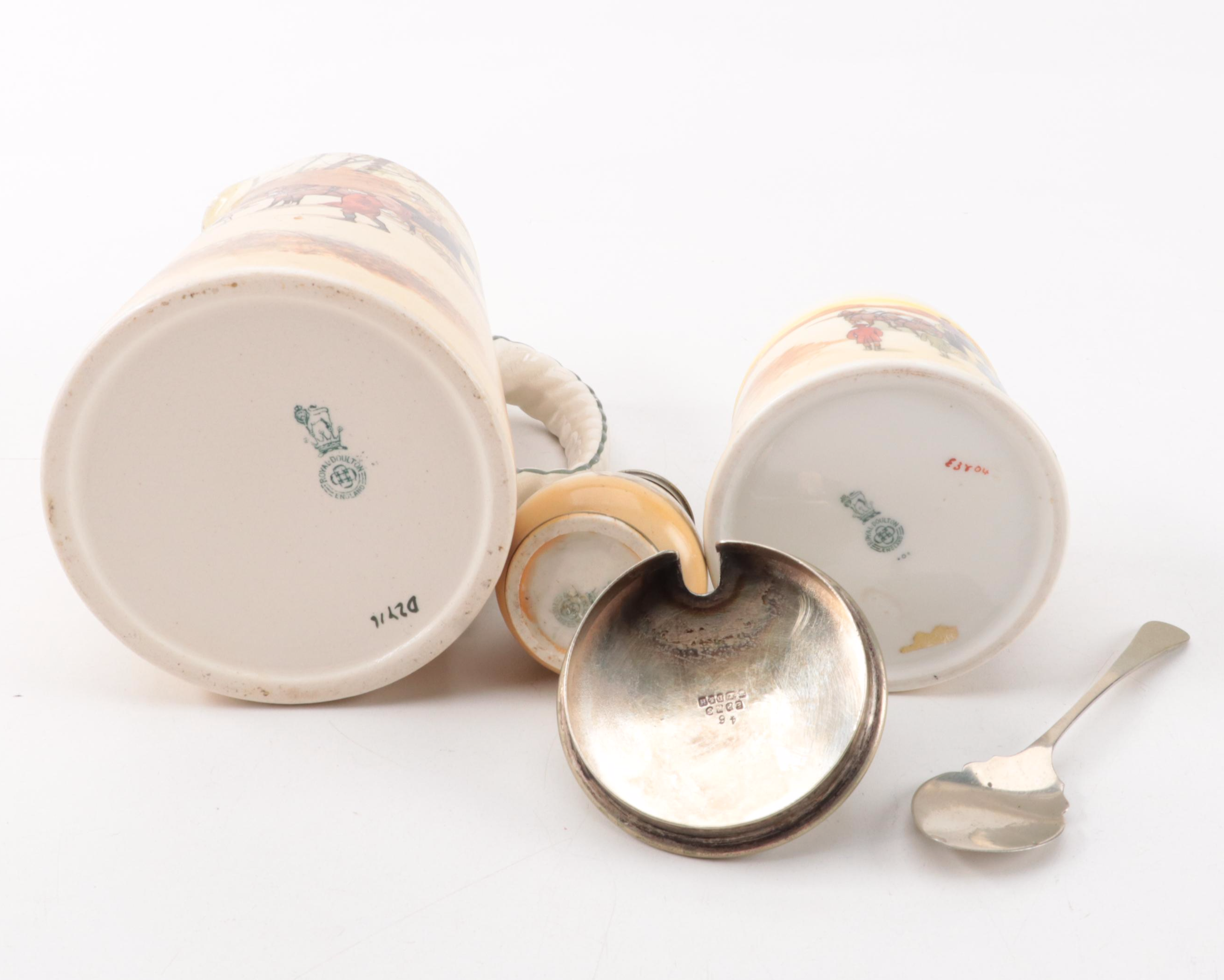 Royal Doulton Series Ware "Coaching Days" Tableware, Late 19th to Early 20th C.