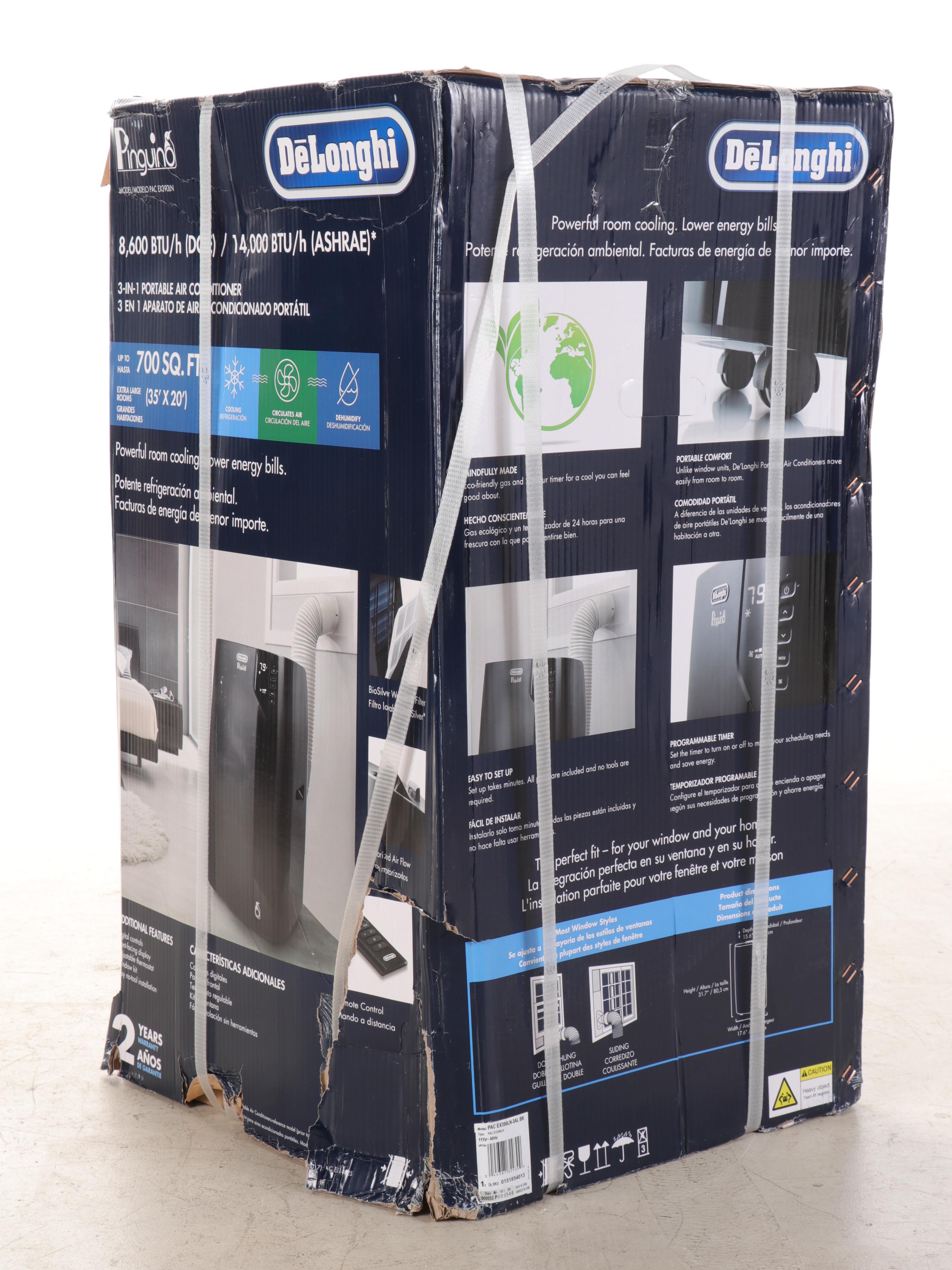 DeLonghi Pinguino 700 Sq. Ft. Portable Air Conditioner