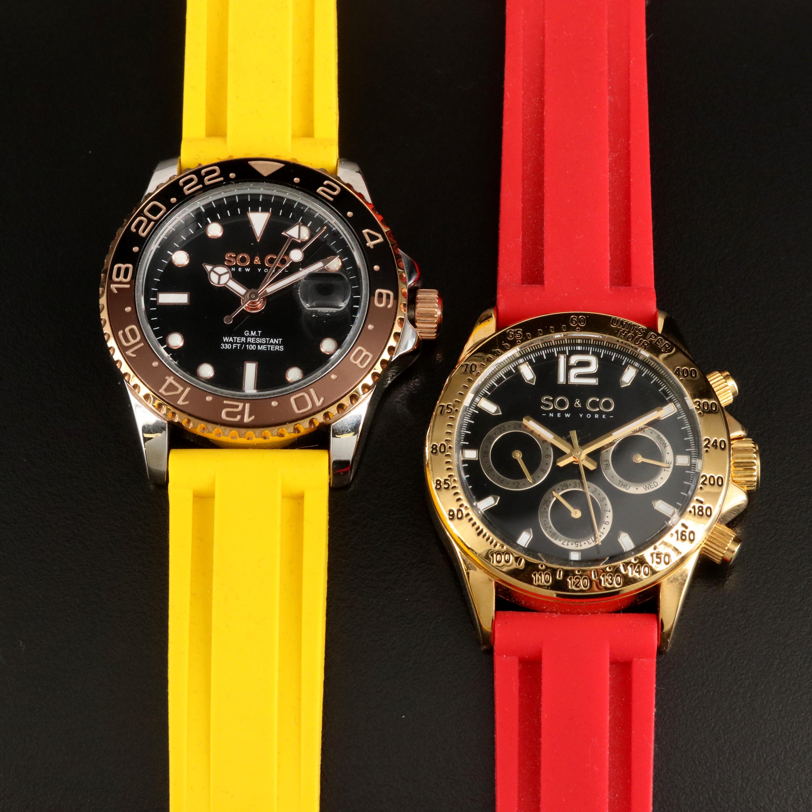 Pair of So & Co. New York Quartz Watches