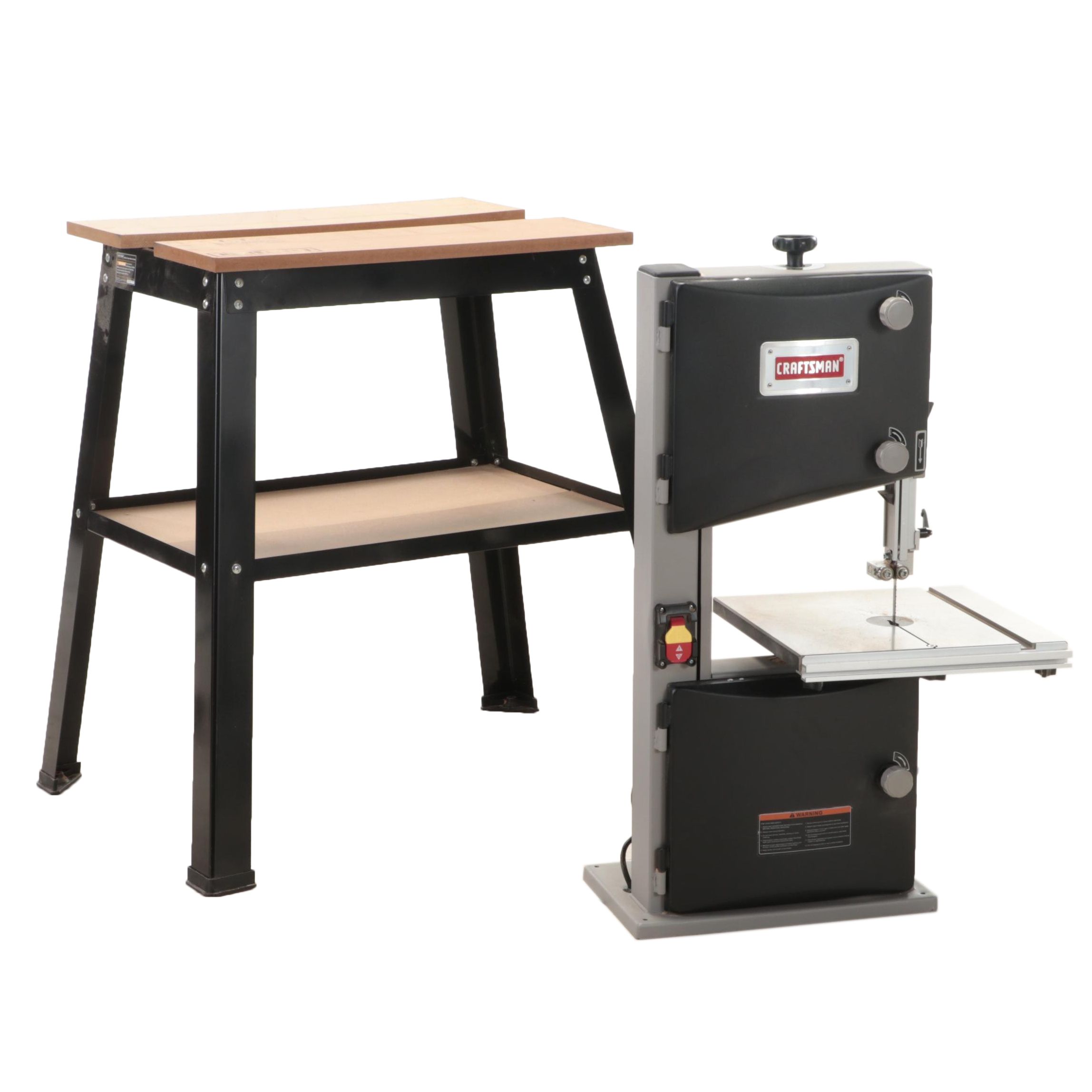 Craftsman Bench Top 10" Bandsaw with Craftsman Work Bench