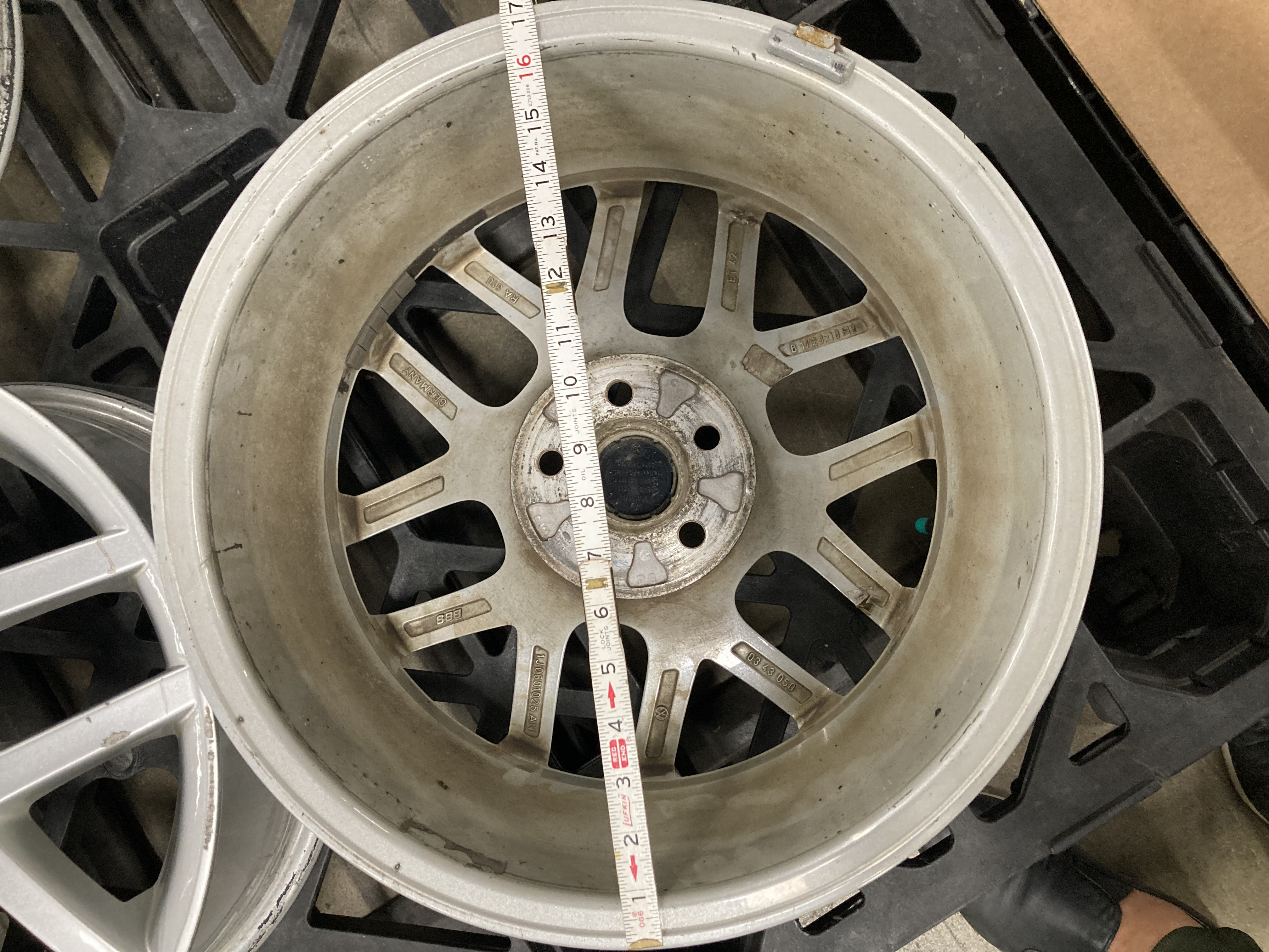 Four BBS Volkswagen IV GTI RA-516 5-Lug Rim Set