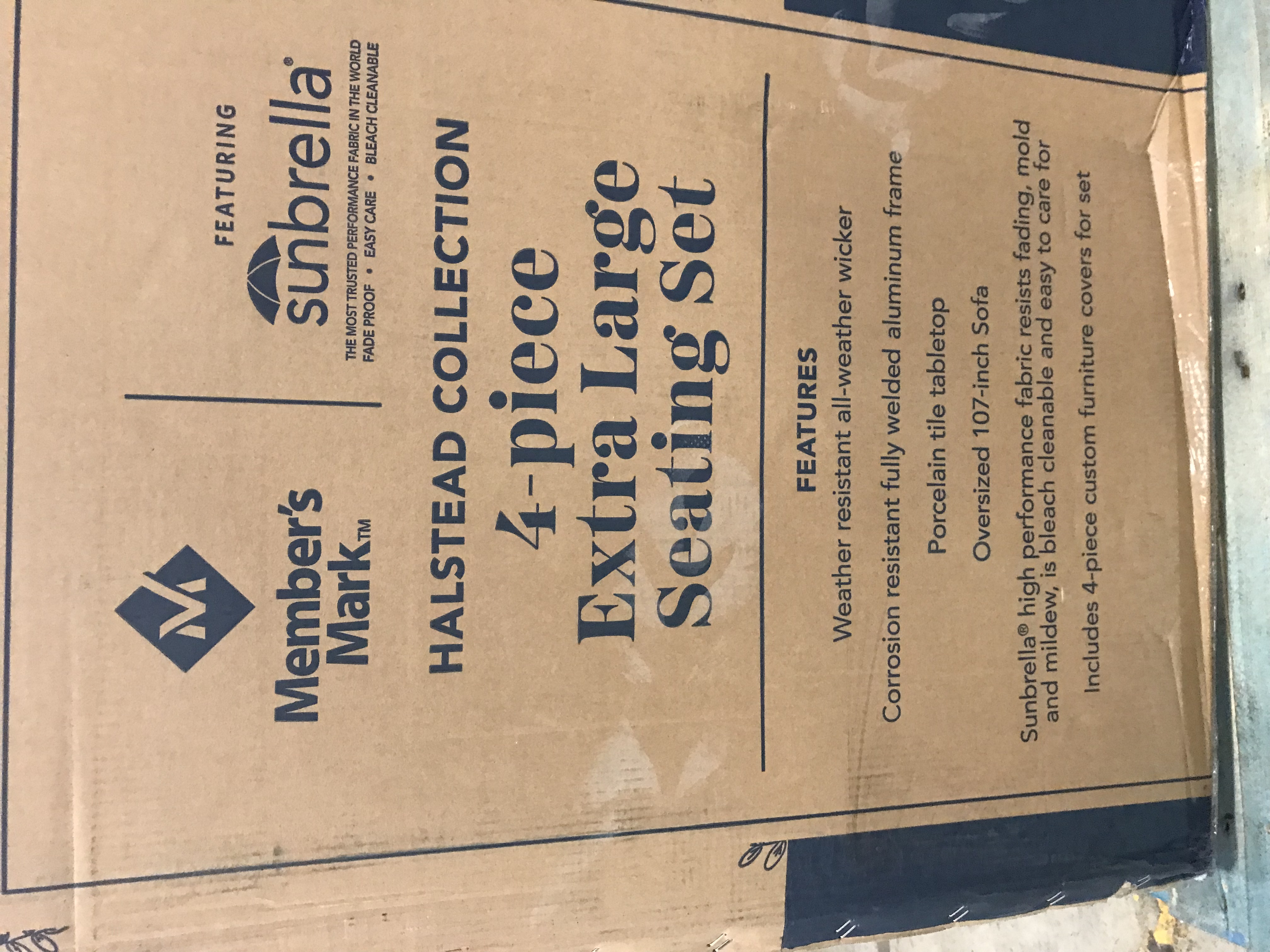 Member's Mark Halstead Collection Four-Piece Seating Set