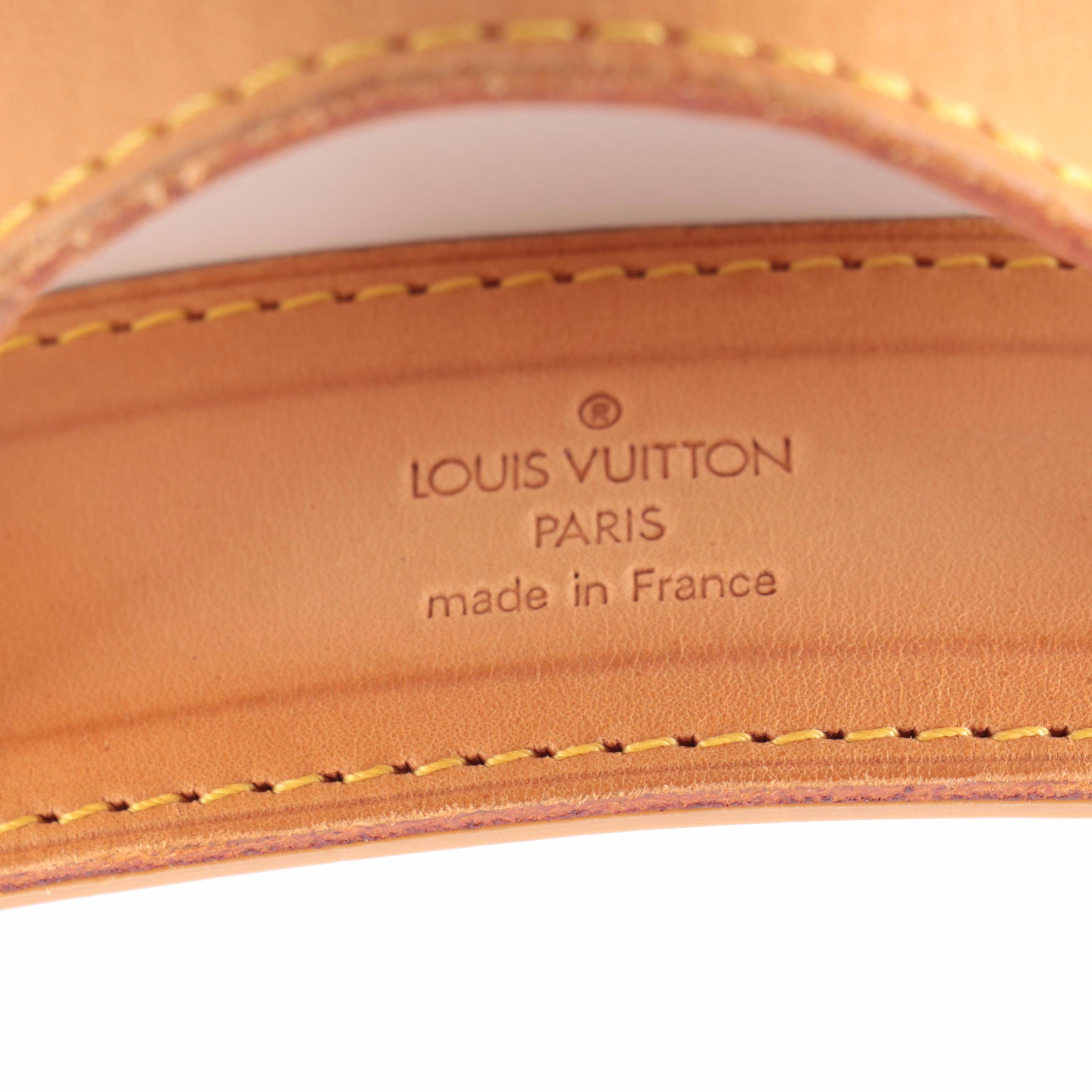 Louis Vuitton Replacement Strap in Vachetta Leather